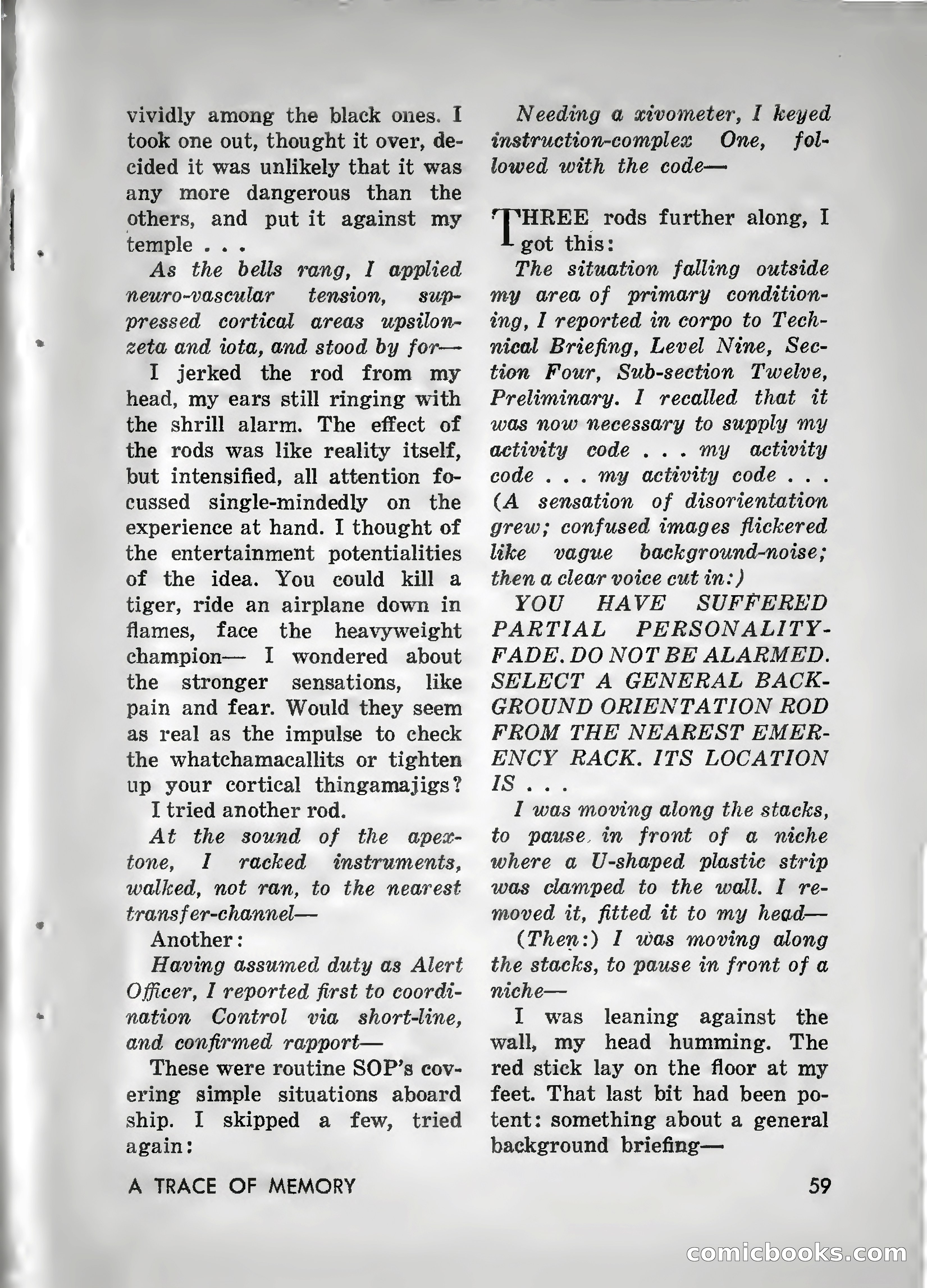Amazing Stories, July 1962 — page 59 of 148
