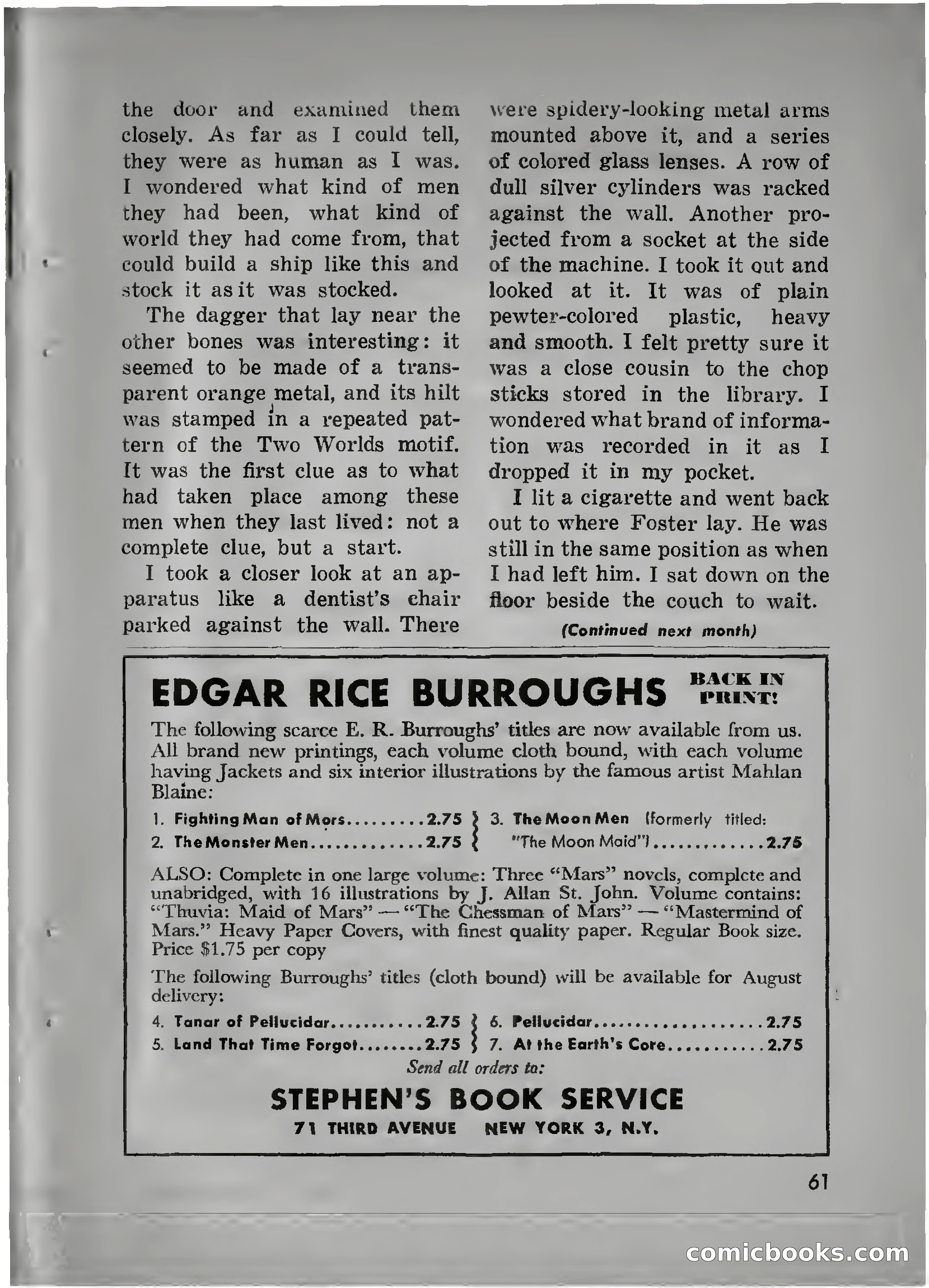 Amazing Stories, July 1962 — page 61 of 148