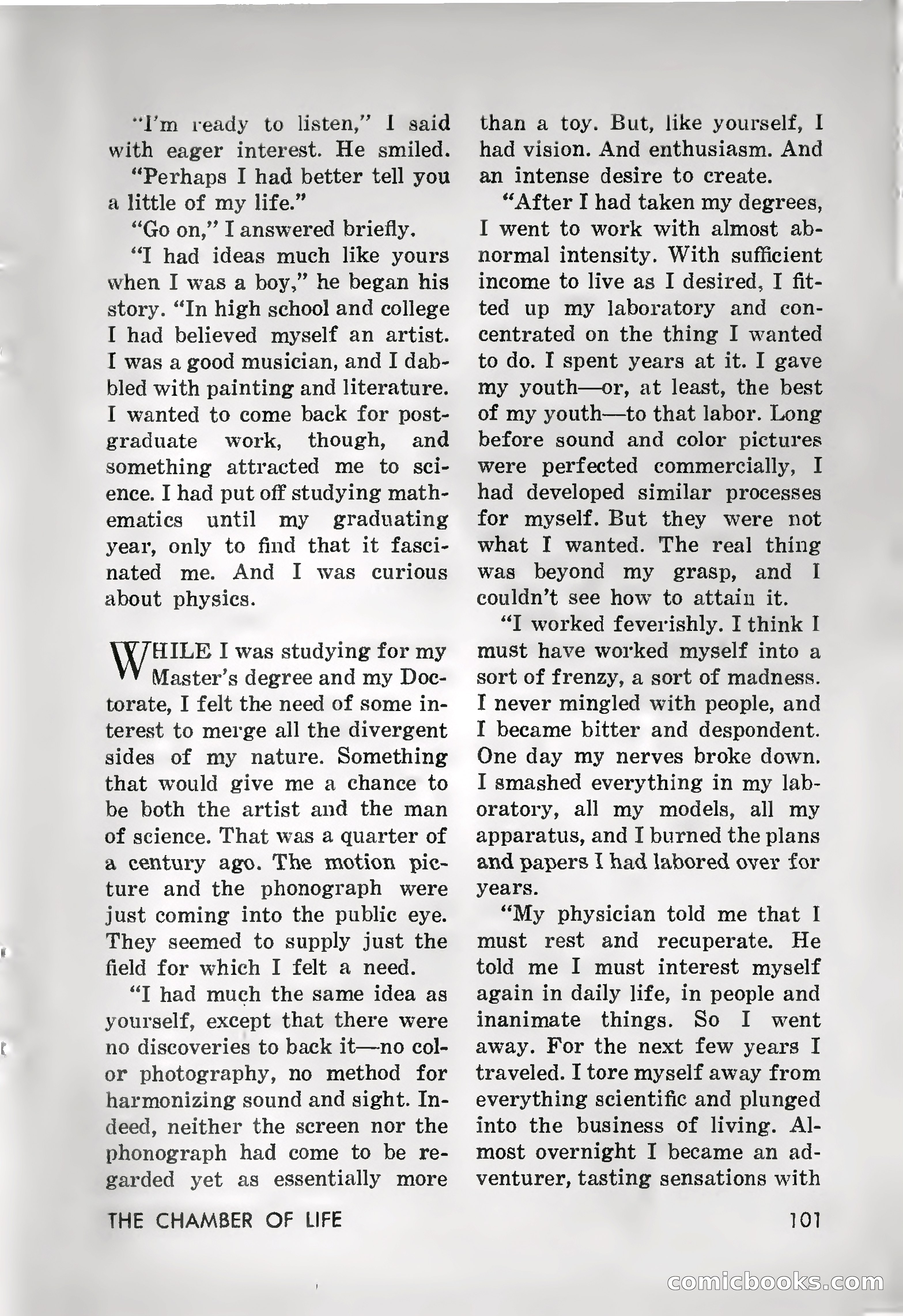 Amazing Stories, July 1962 — page 101 of 148
