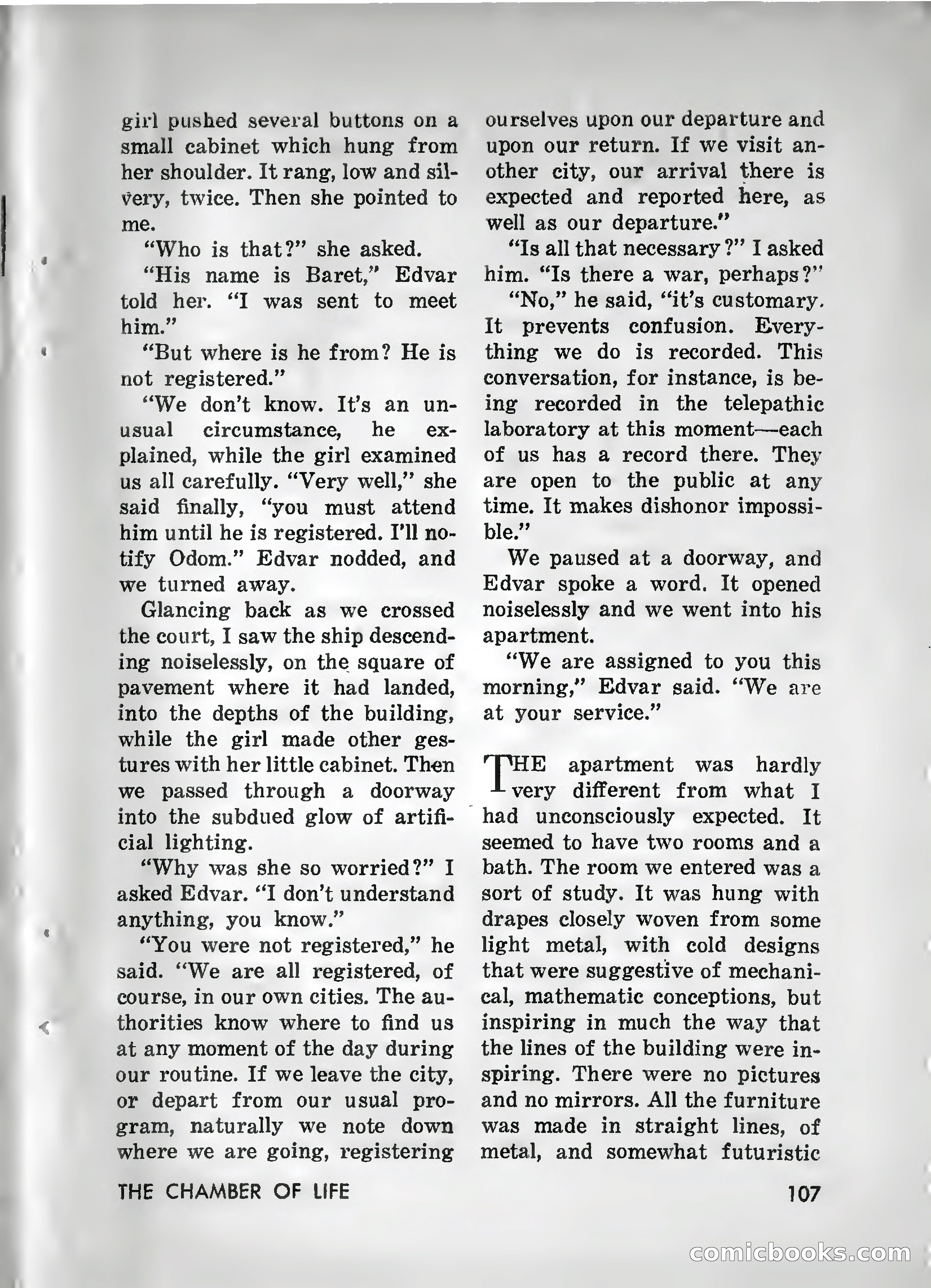 Amazing Stories, July 1962 — page 107 of 148