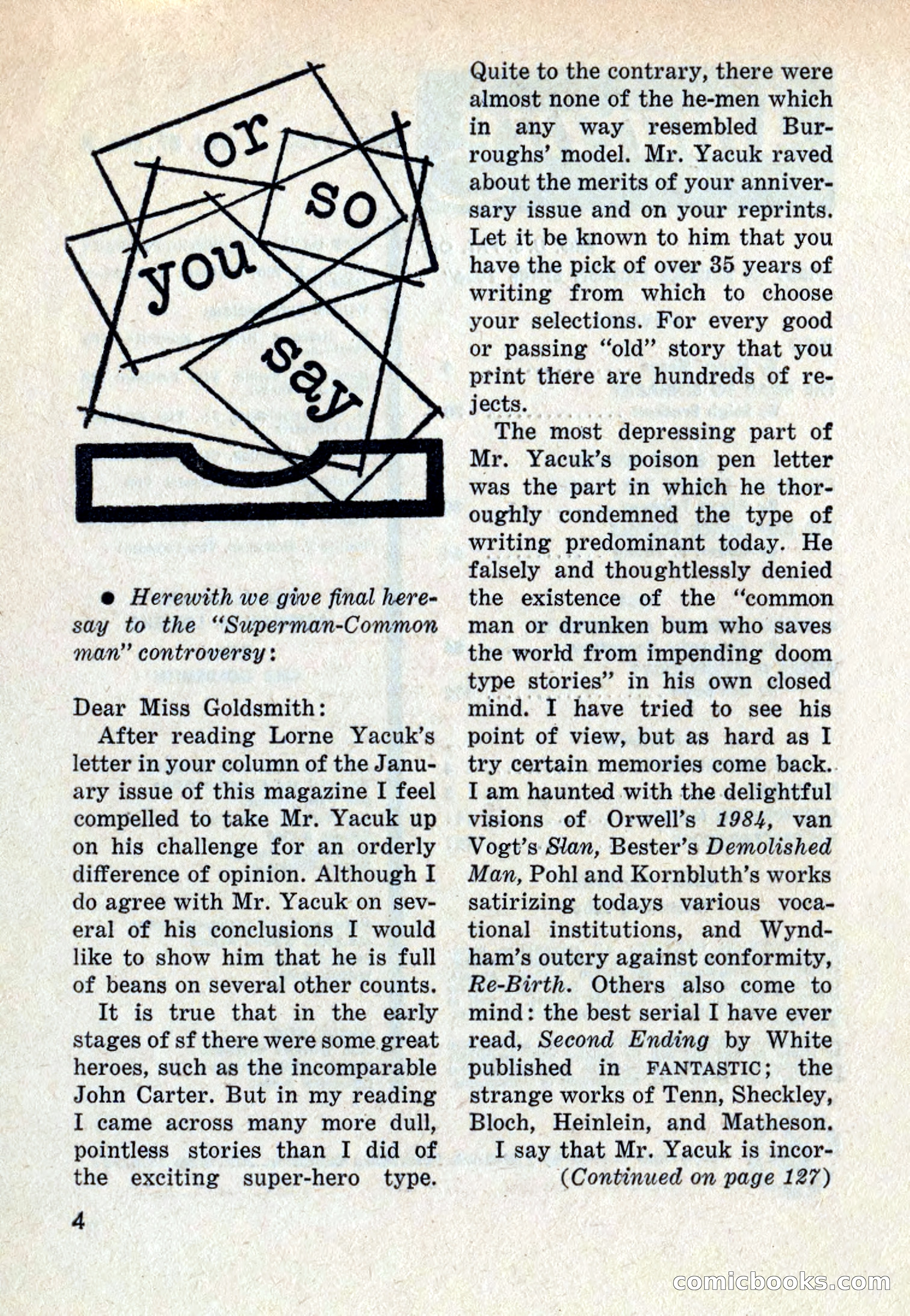 Amazing Stories, May 1963 — page 4 of 132