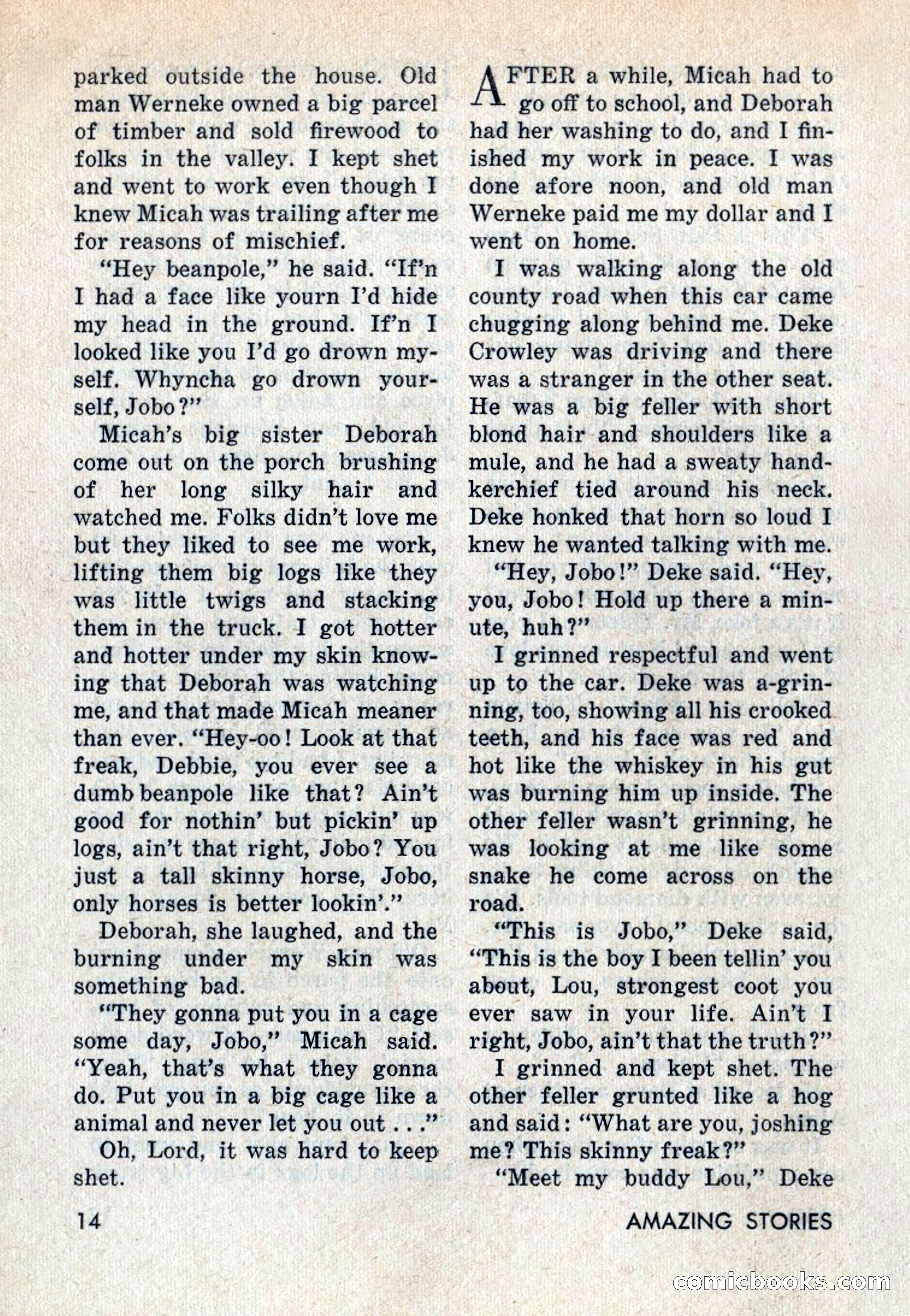 Amazing Stories, May 1963 — page 14 of 132