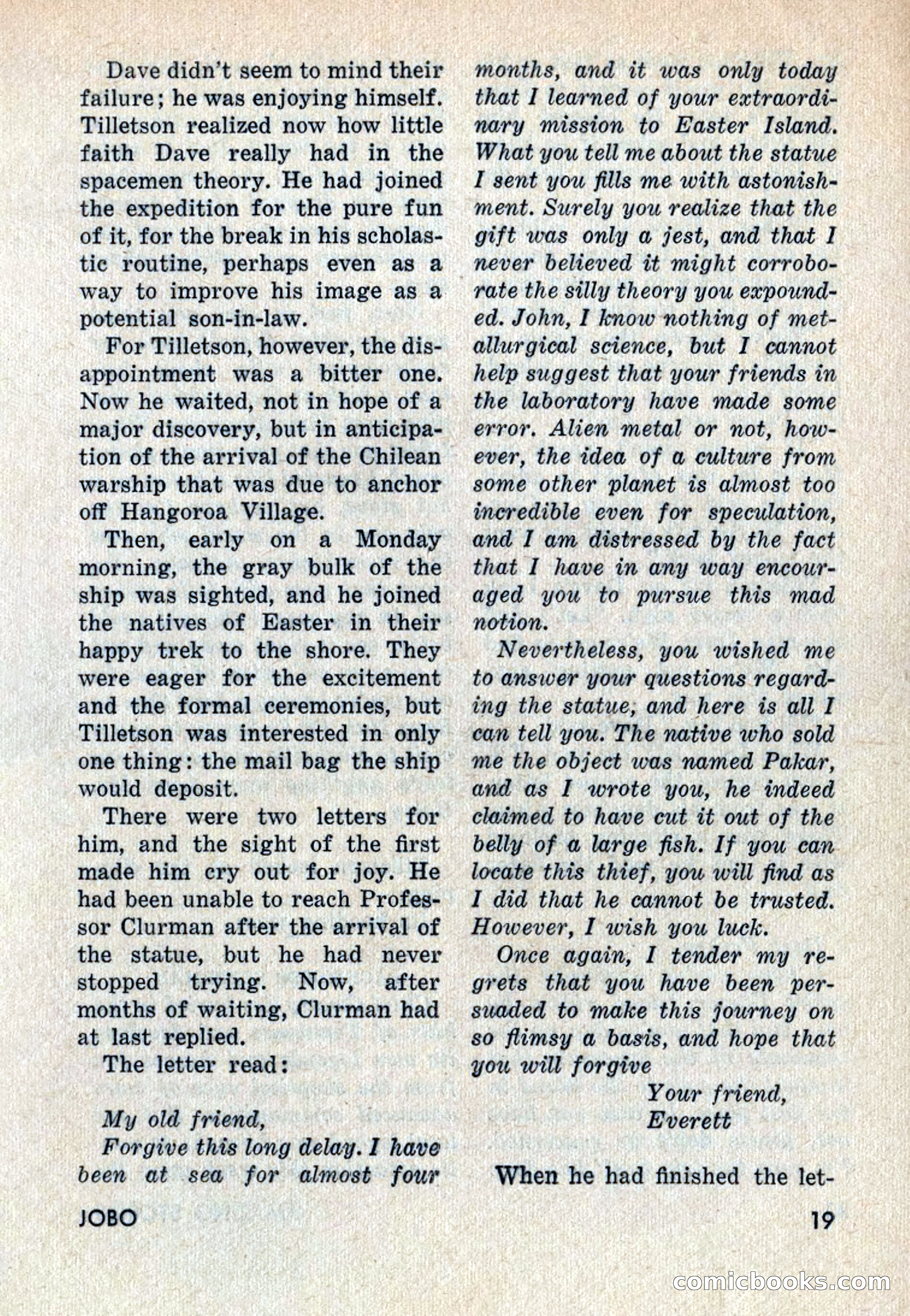 Amazing Stories, May 1963 — page 19 of 132
