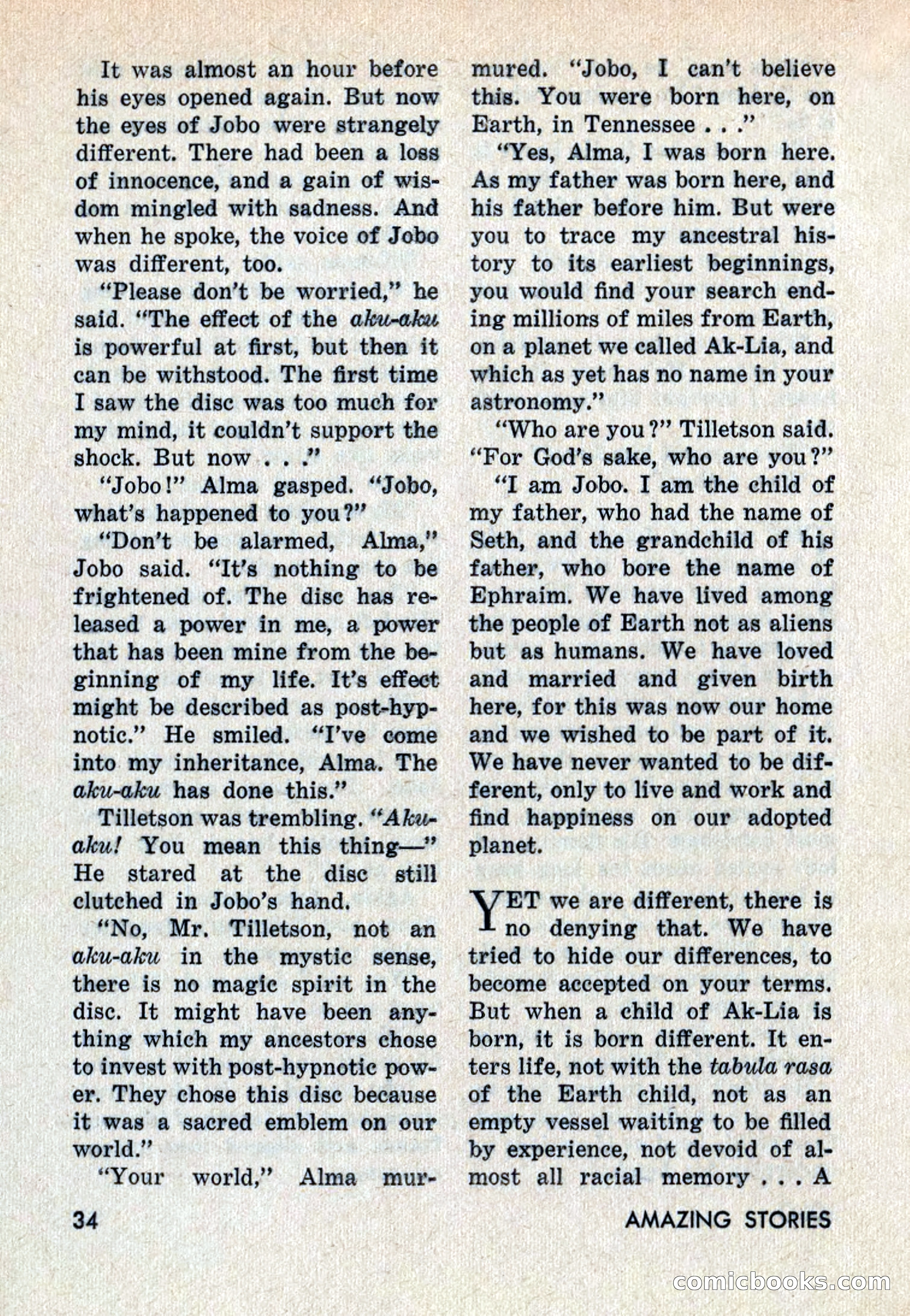Amazing Stories, May 1963 — page 34 of 132