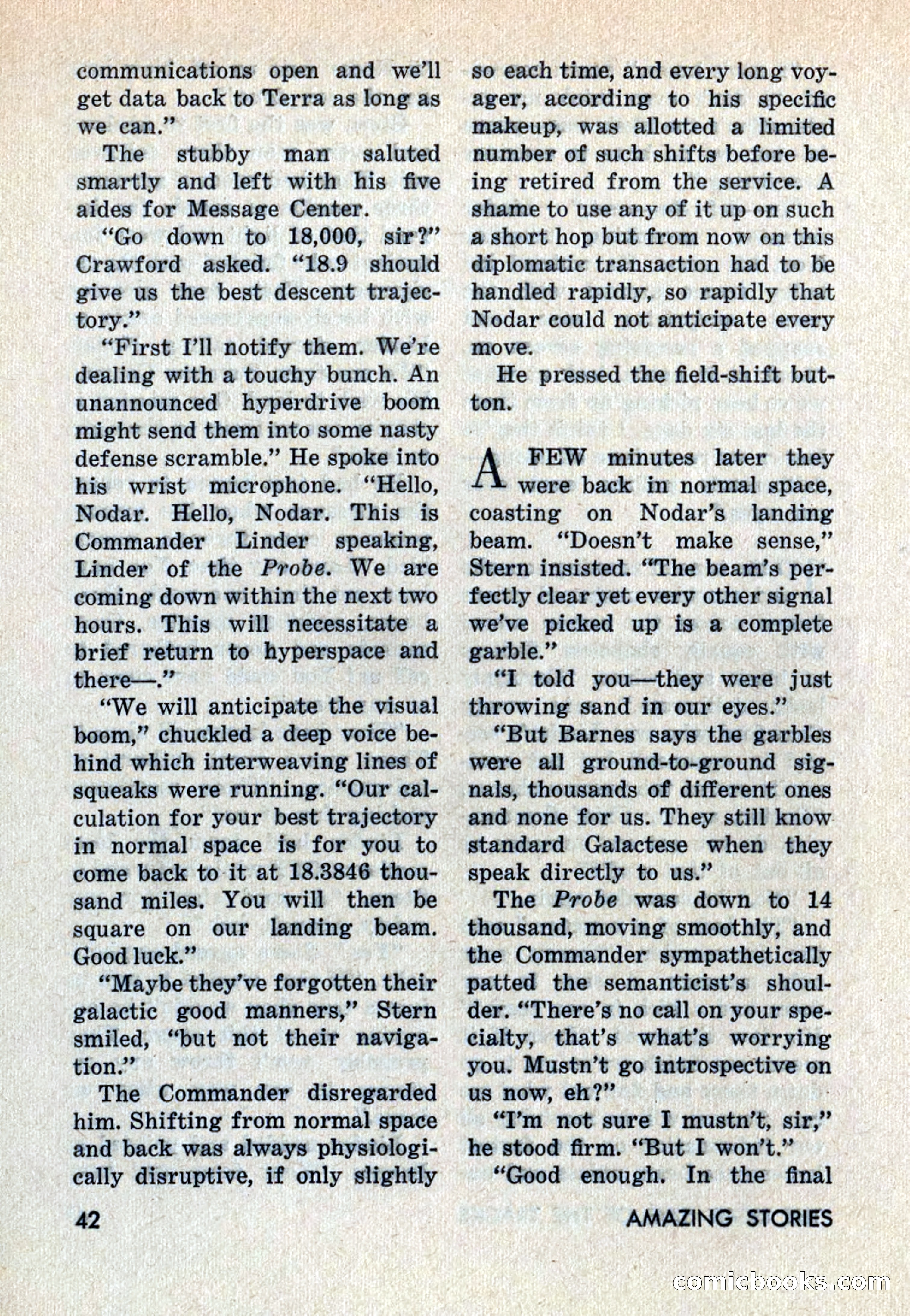Amazing Stories, May 1963 — page 42 of 132