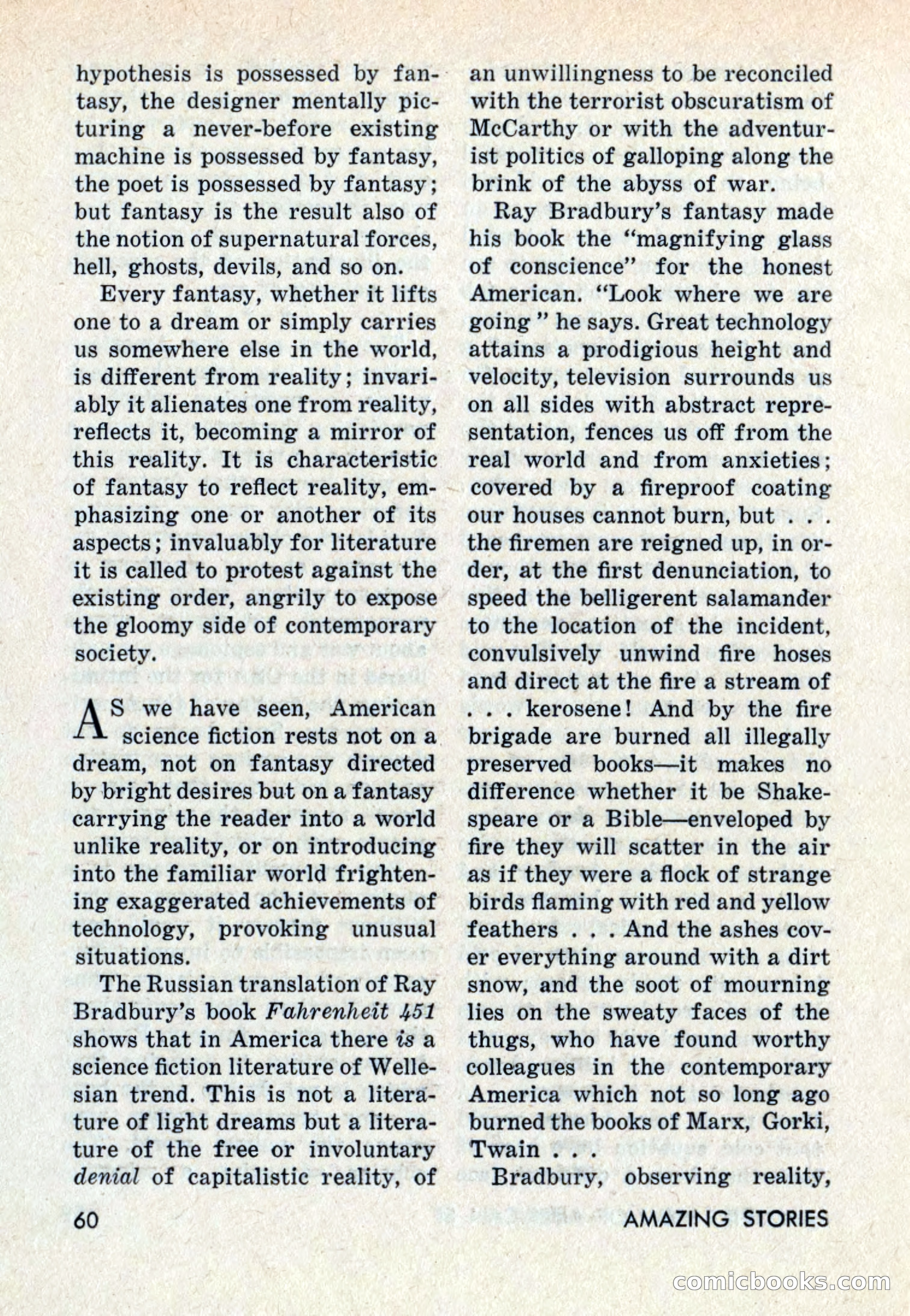 Amazing Stories, May 1963 — page 60 of 132