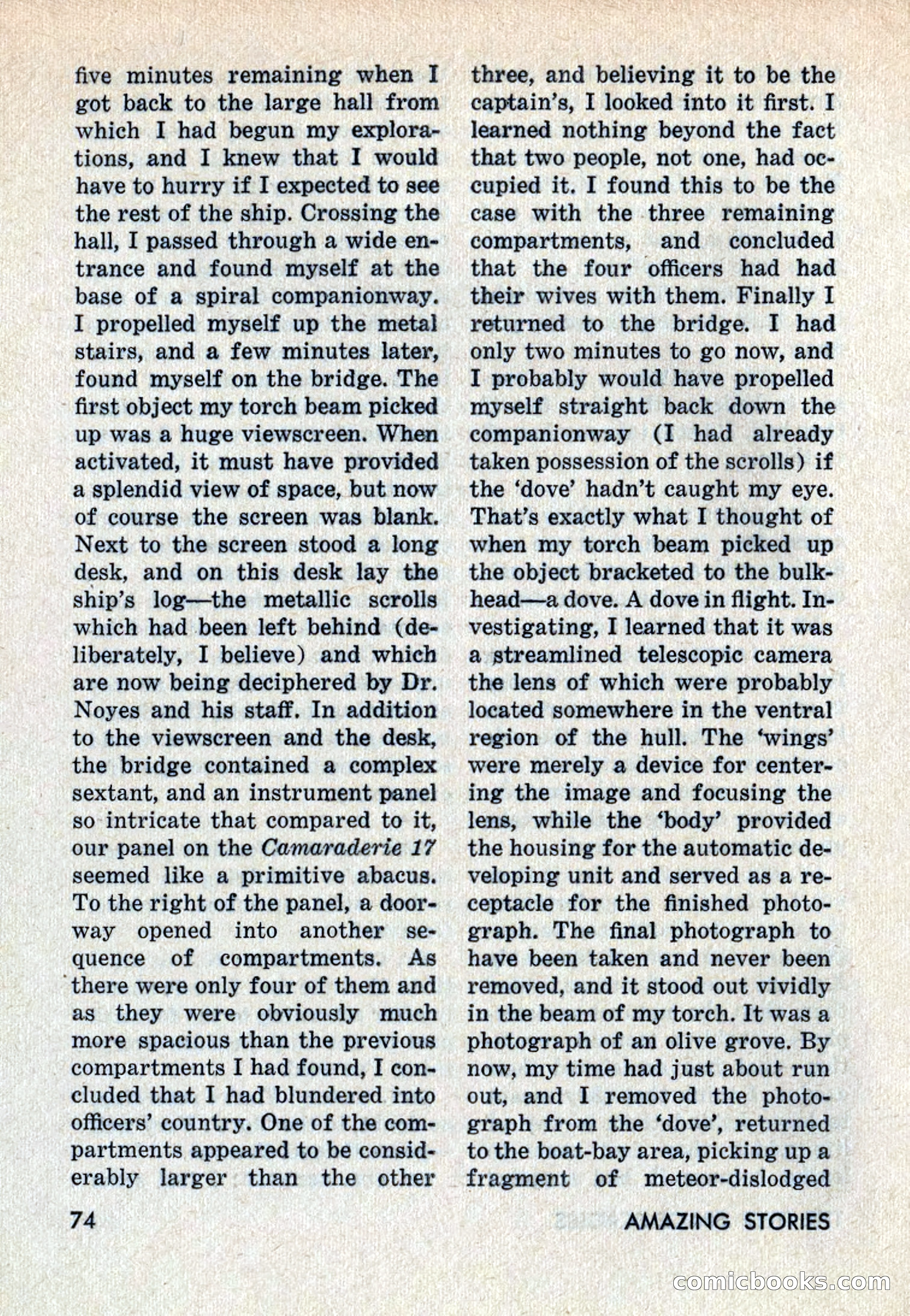 Amazing Stories, May 1963 — page 74 of 132