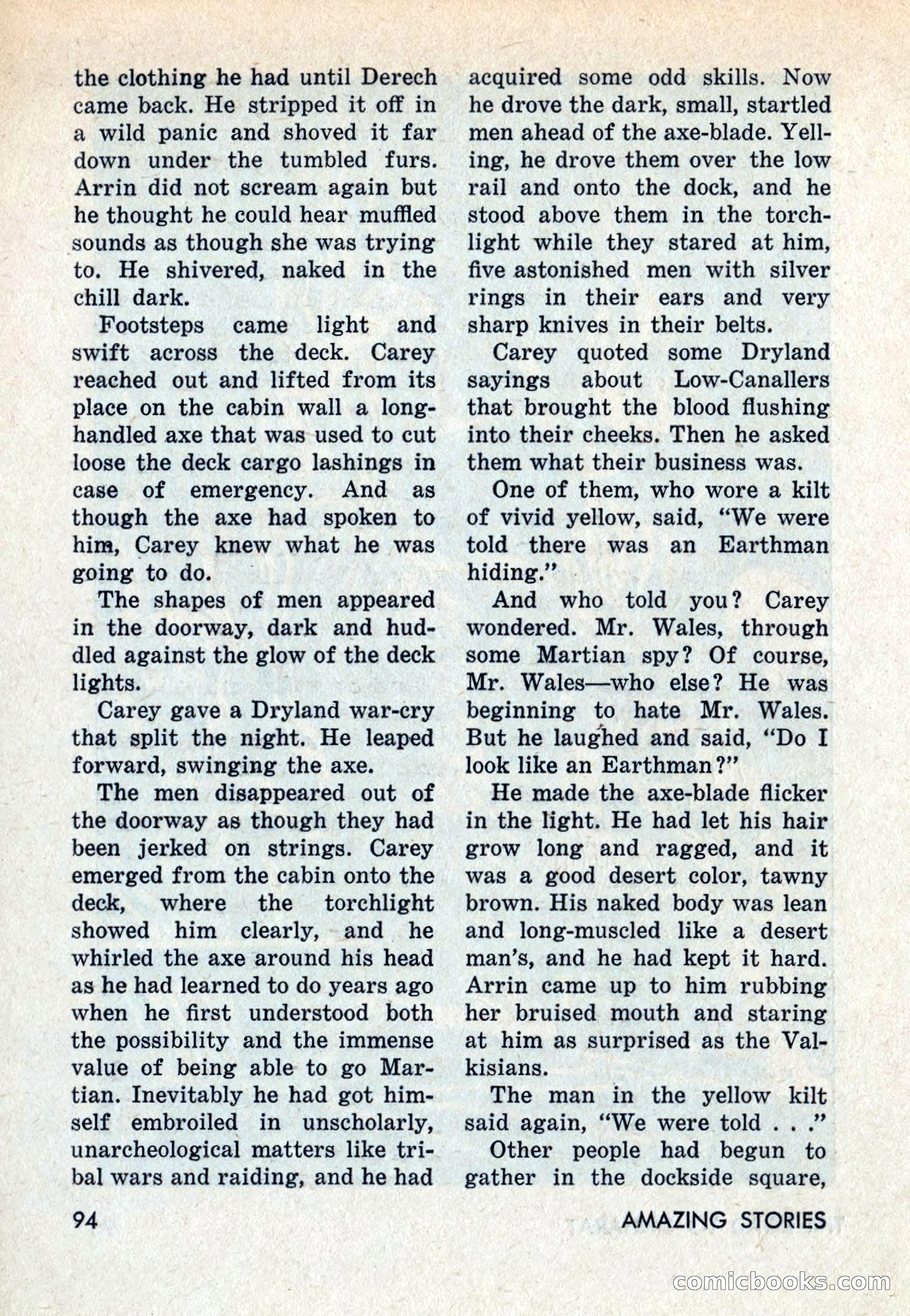 Amazing Stories, May 1963 — page 94 of 132