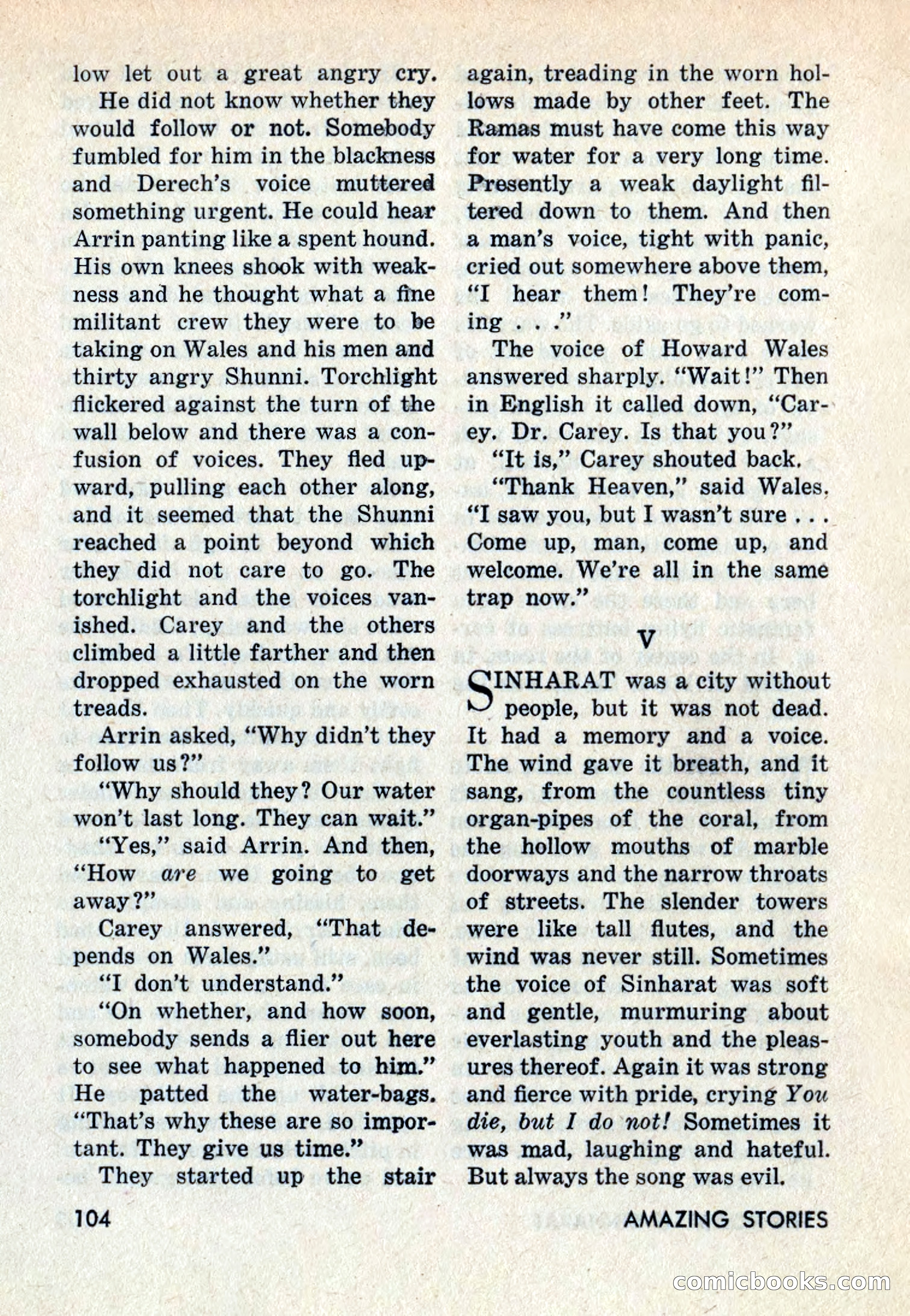 Amazing Stories, May 1963 — page 104 of 132
