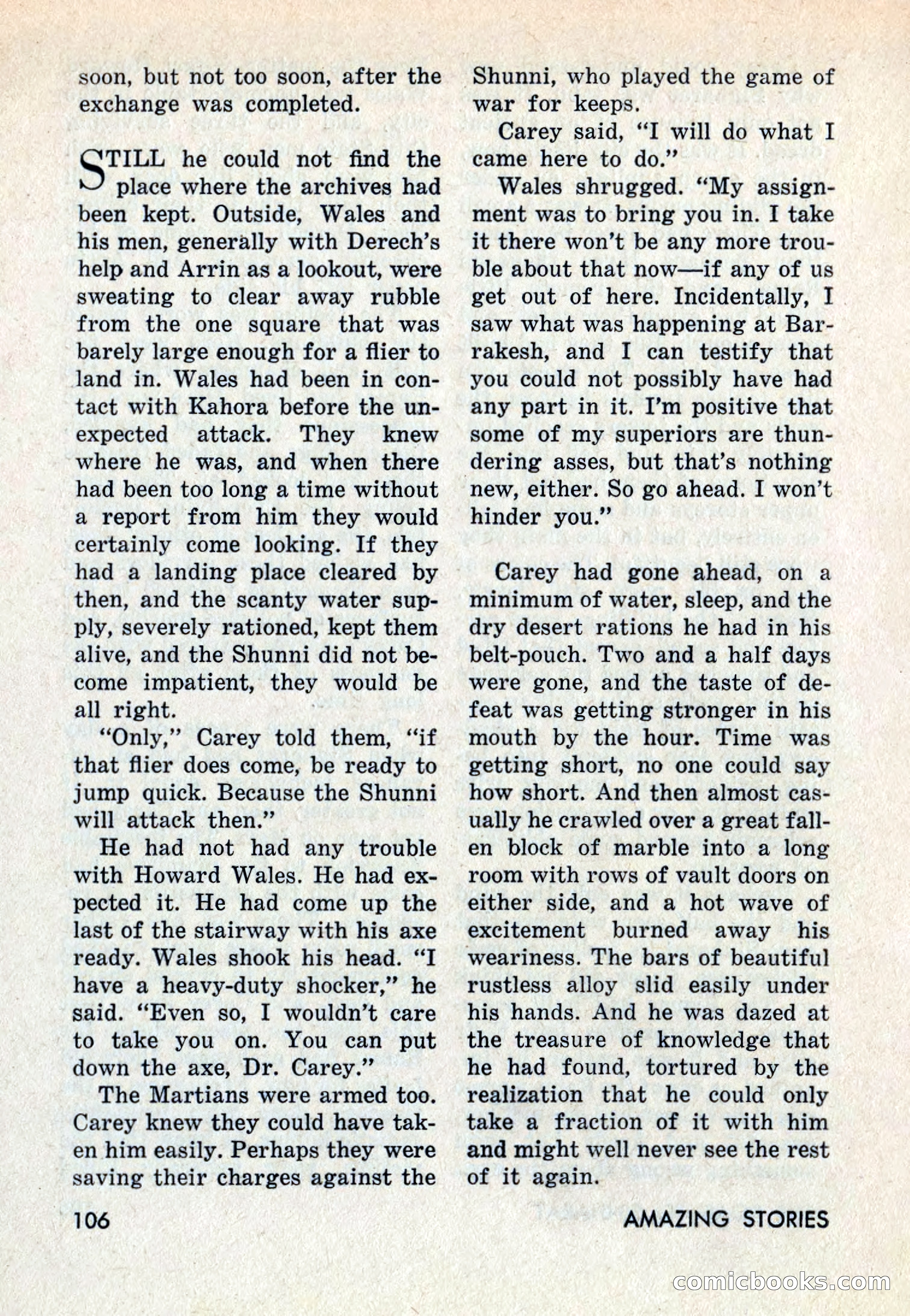 Amazing Stories, May 1963 — page 106 of 132