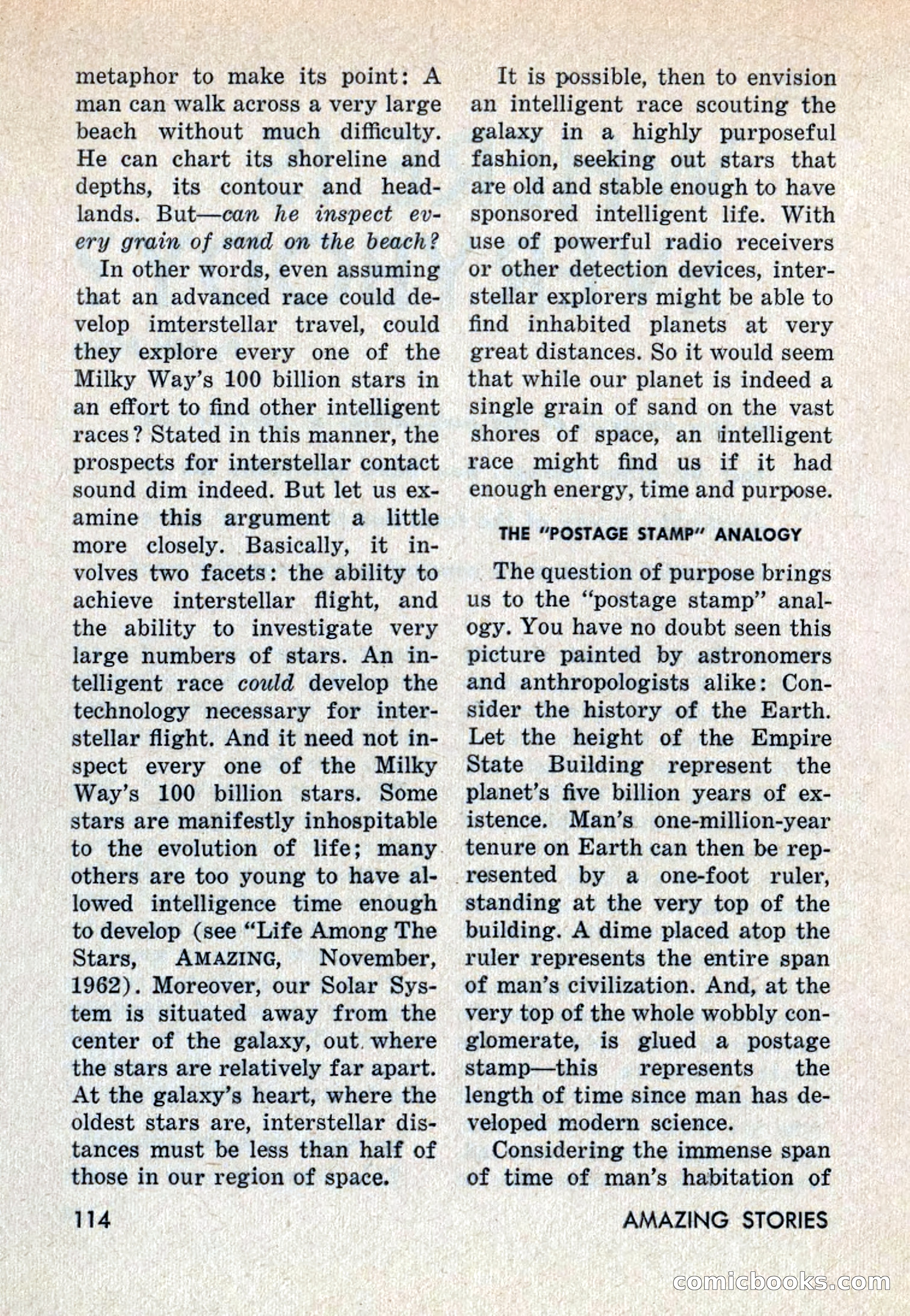 Amazing Stories, May 1963 — page 114 of 132