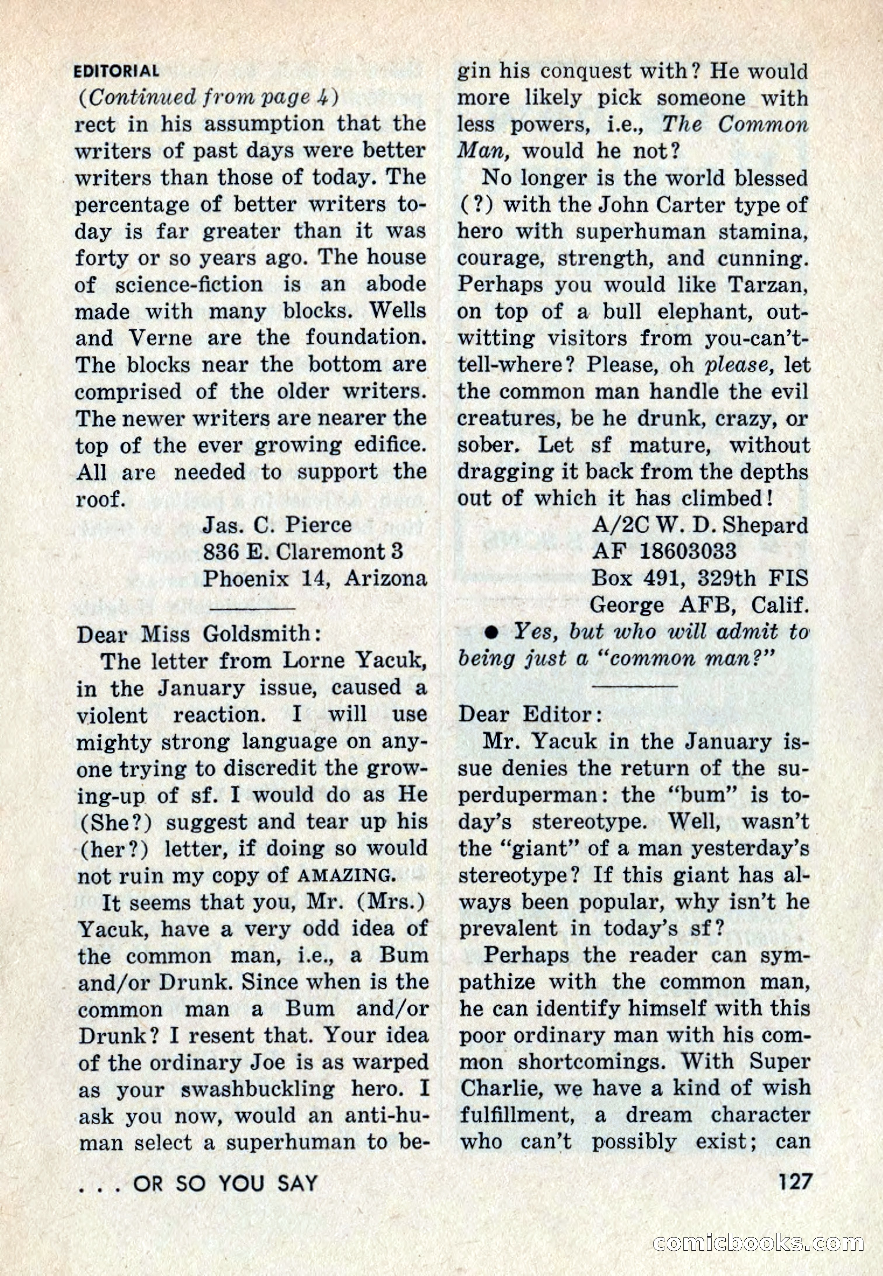 Amazing Stories, May 1963 — page 127 of 132