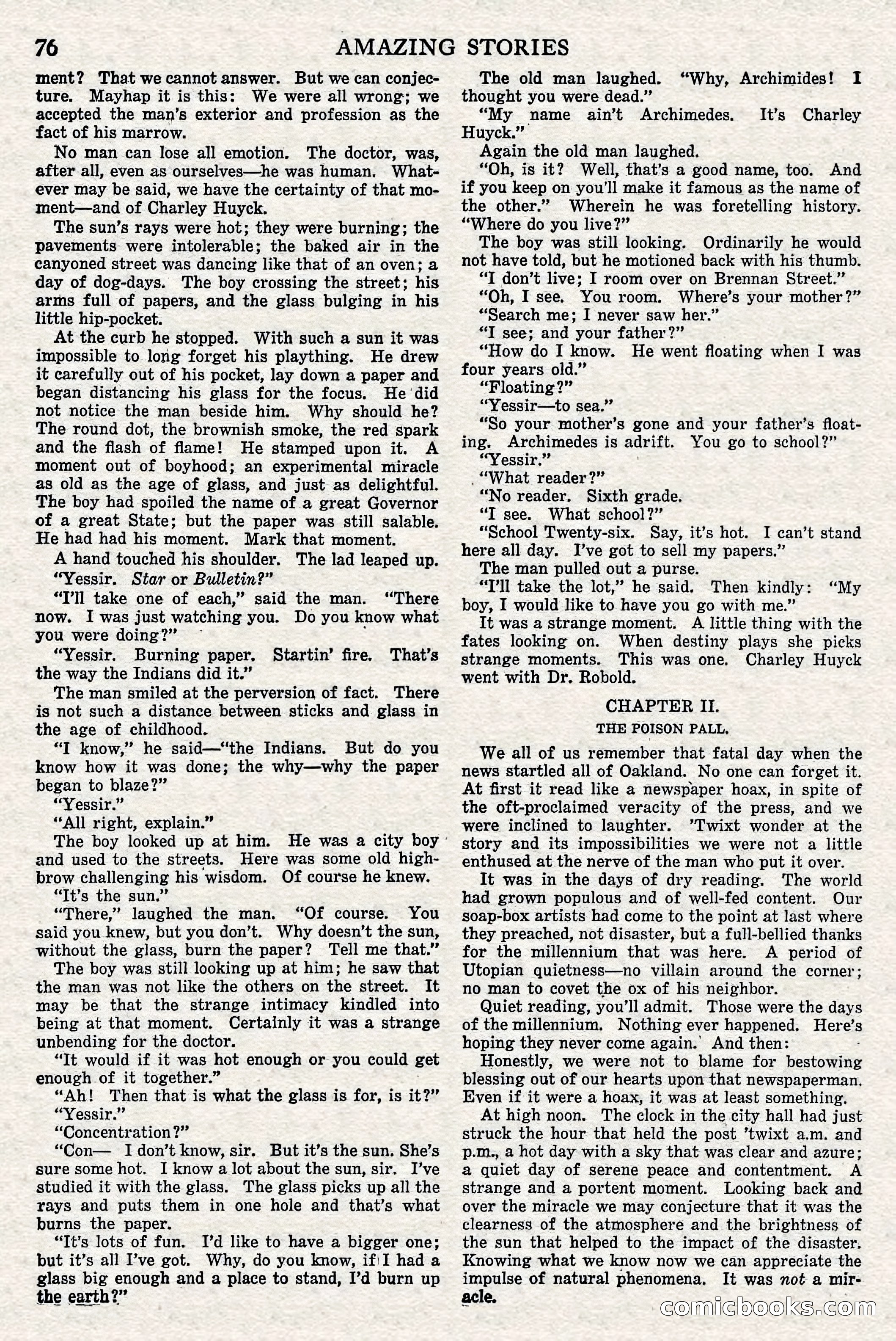 Amazing Stories, Vol. 1, No. 1 — page 78 of 101