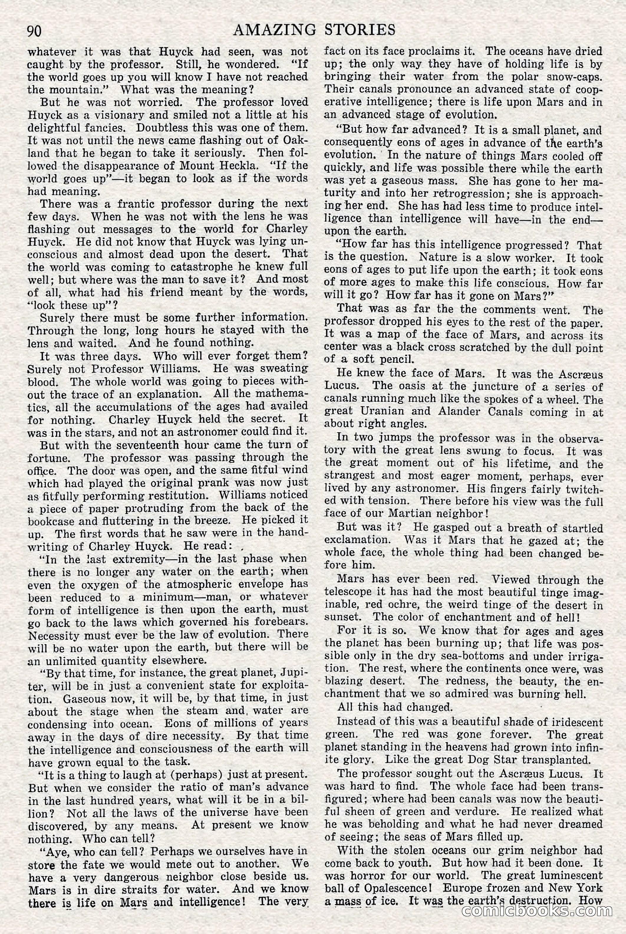 Amazing Stories, Vol. 1, No. 1 — page 92 of 101