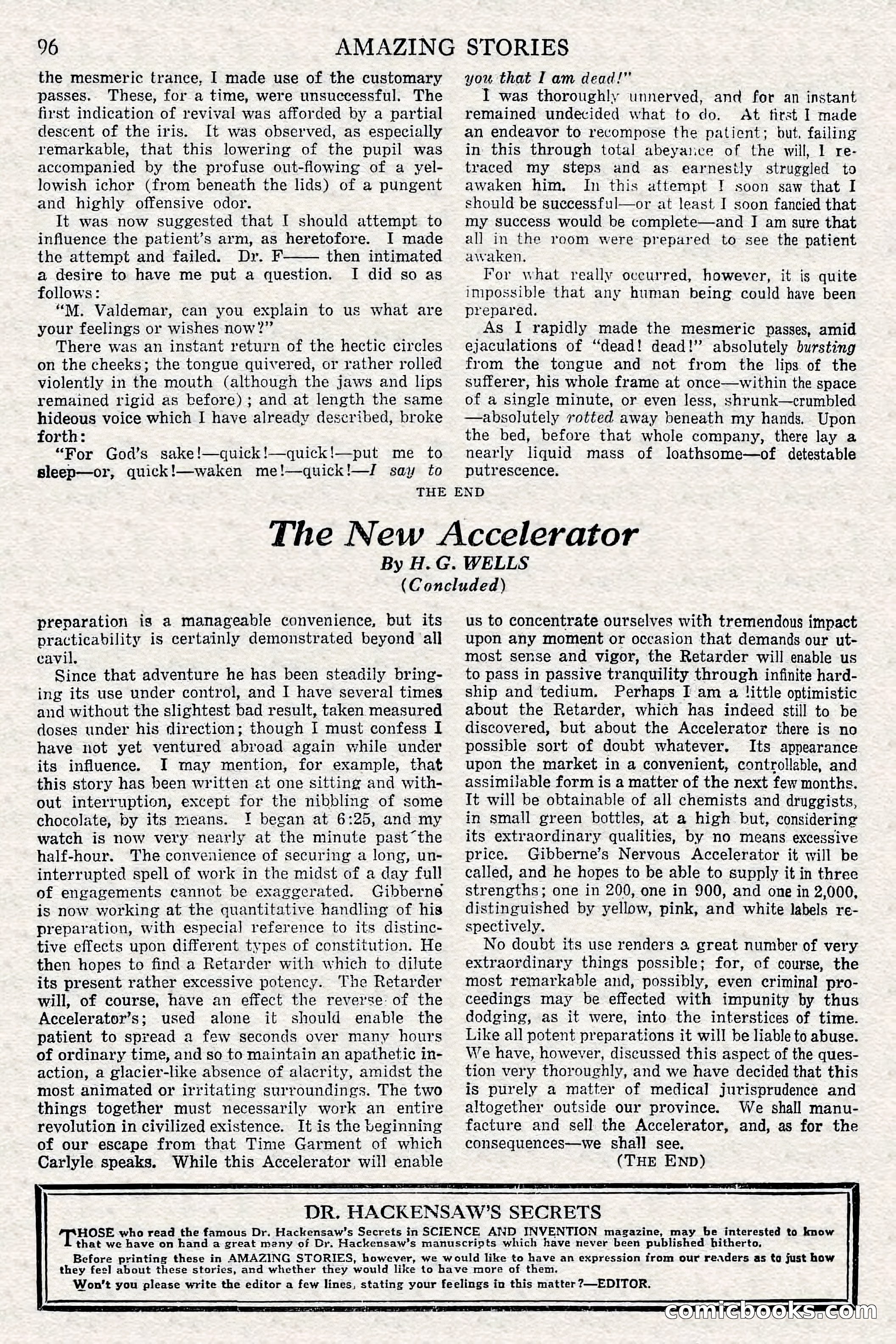 Amazing Stories, Vol. 1, No. 1 — page 98 of 101