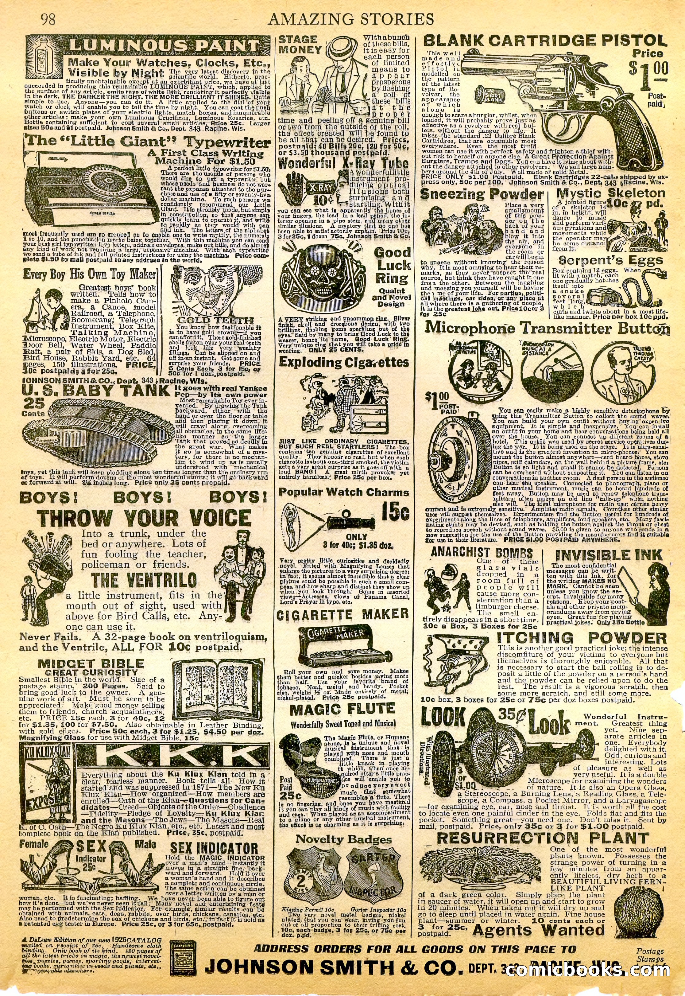 Amazing Stories, Vol. 1, No. 2 — page 4 of 100