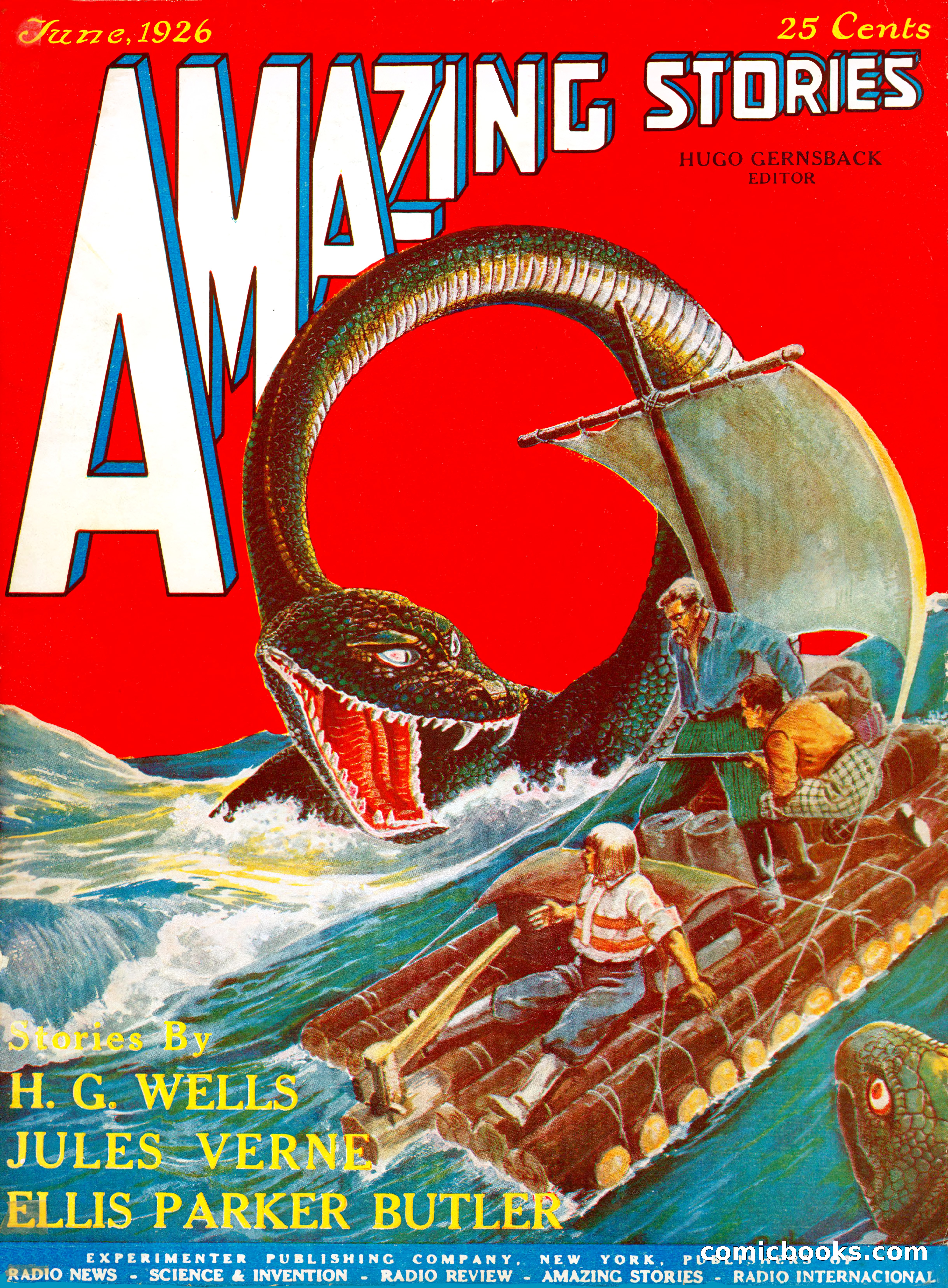 Amazing Stories, Vol. 1 No. 3 — page 1 of 100