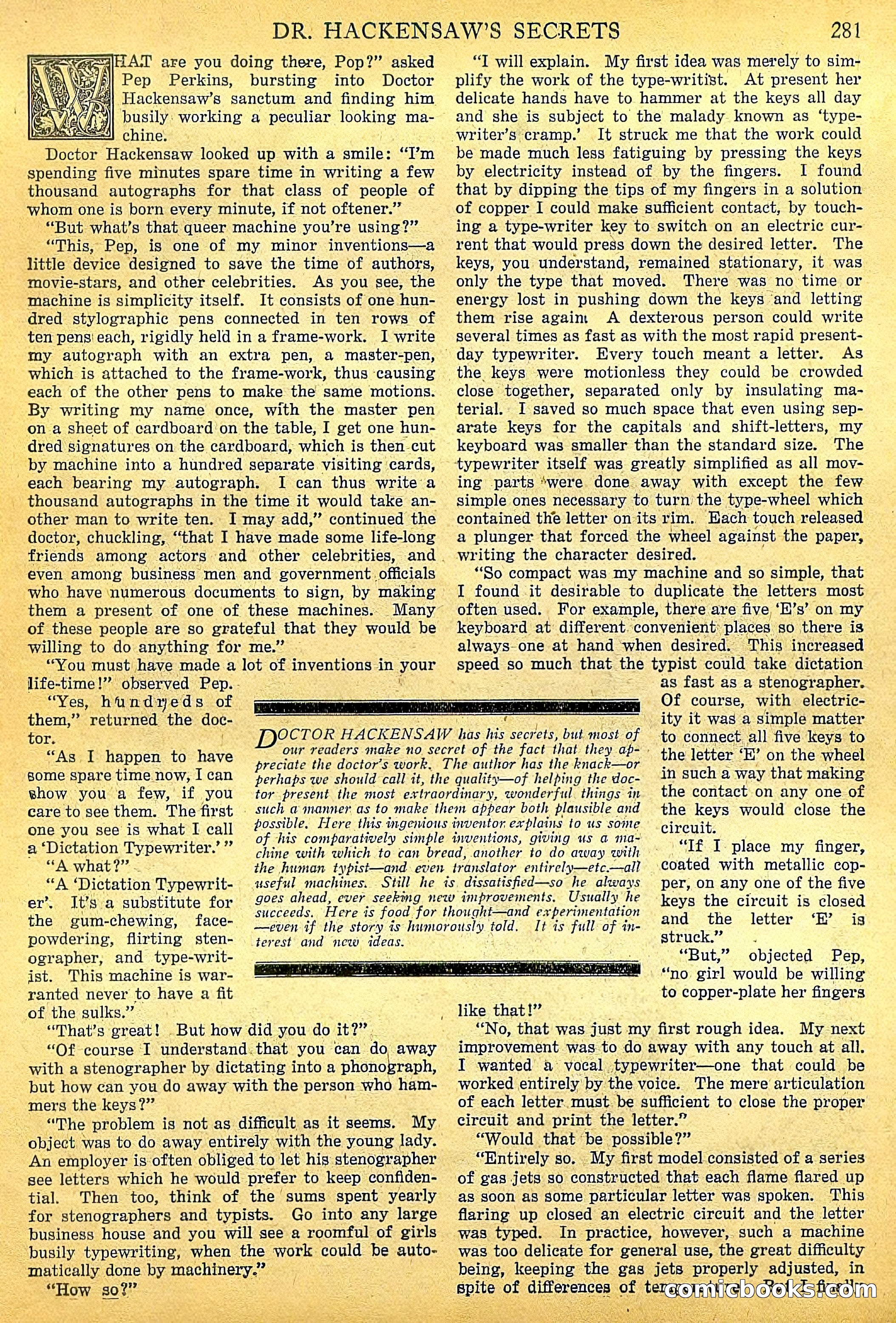 Amazing Stories, Vol. 1 No. 3 — page 91 of 100