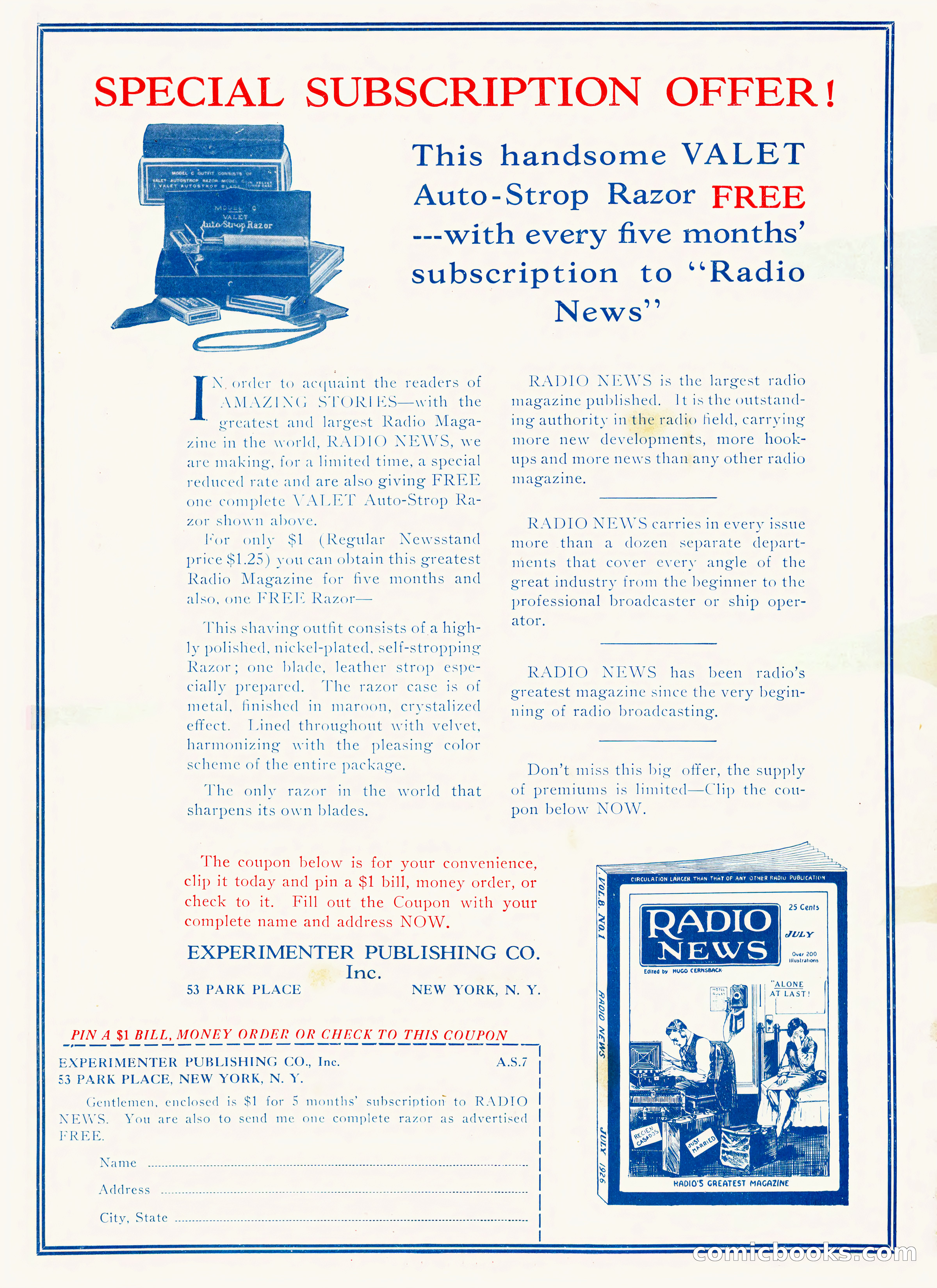Amazing Stories, Vol. 1 No. 4 — page 97 of 98