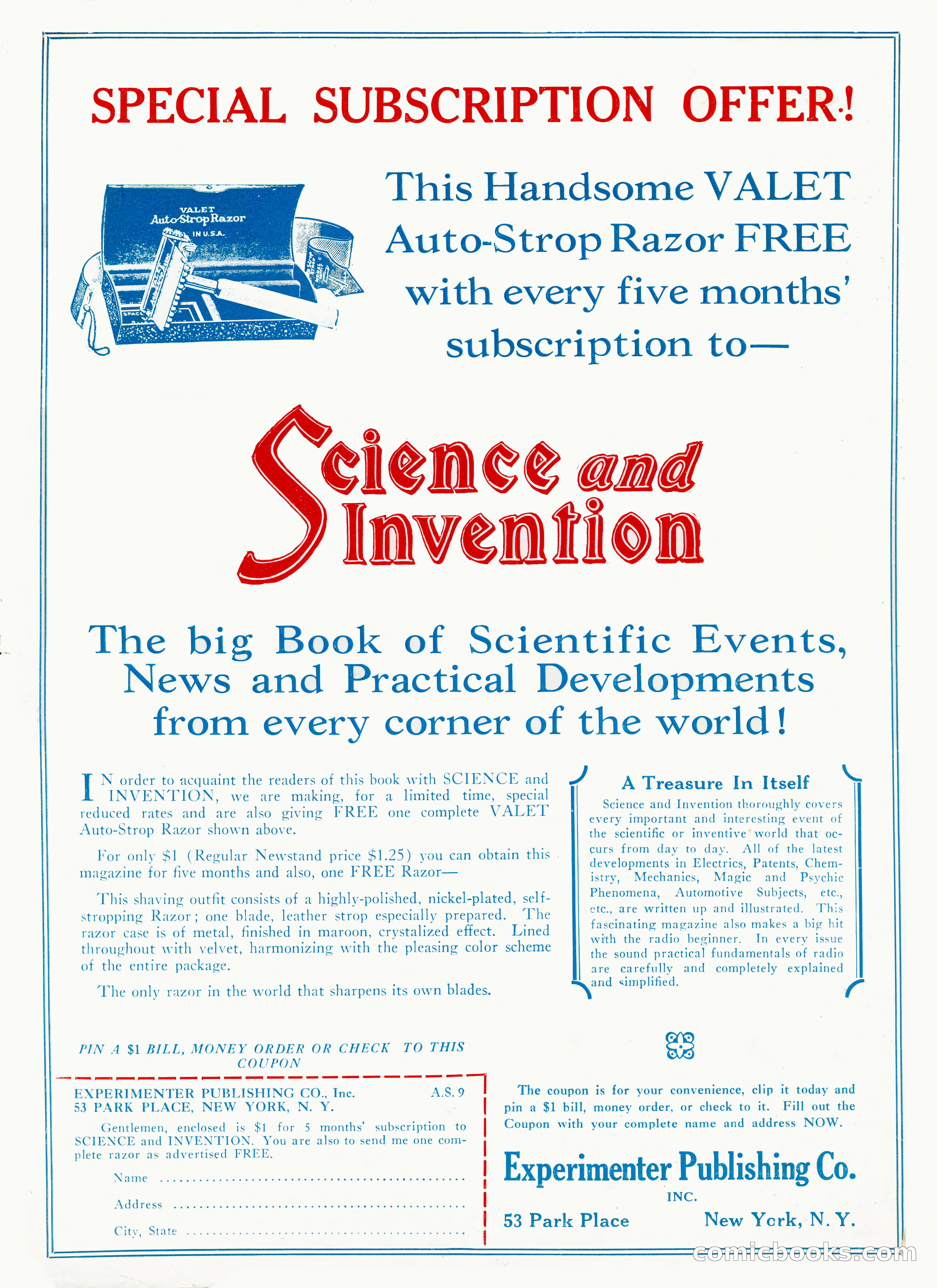 Amazing Stories, Vol. 1 No. 6 — page 3 of 100