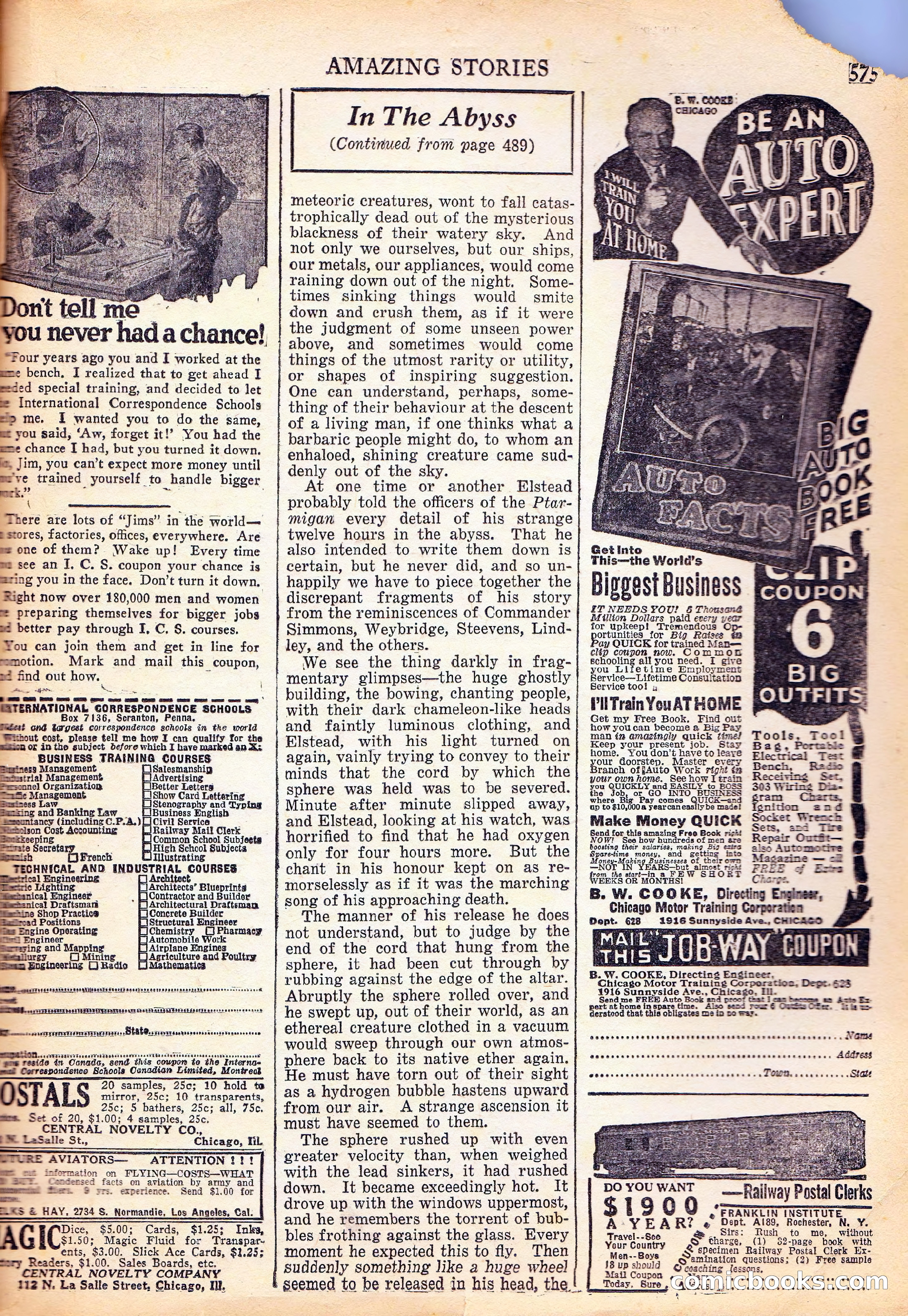 Amazing Stories, Vol. 1 No. 6 — page 98 of 100