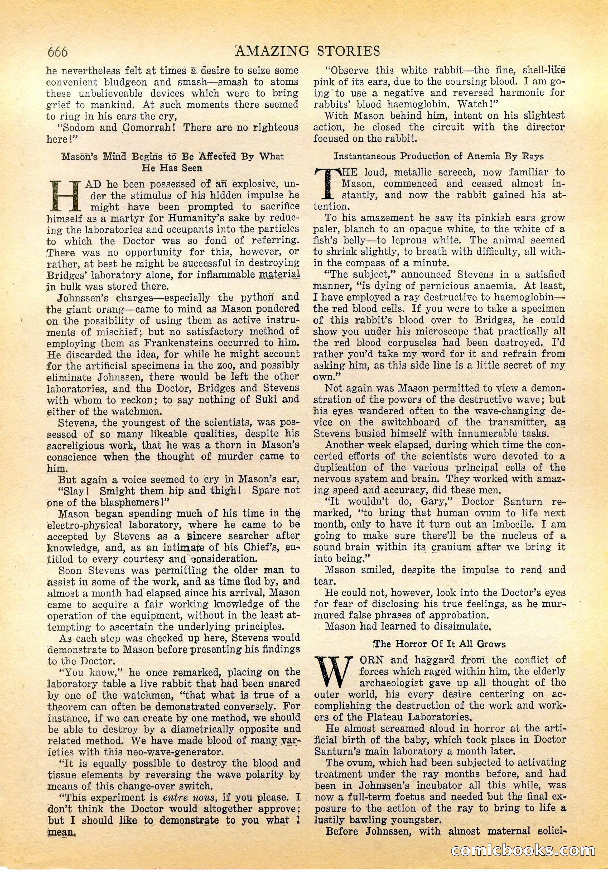 Amazing Stories, Vol. 1, No. 7 — page 91 of 99