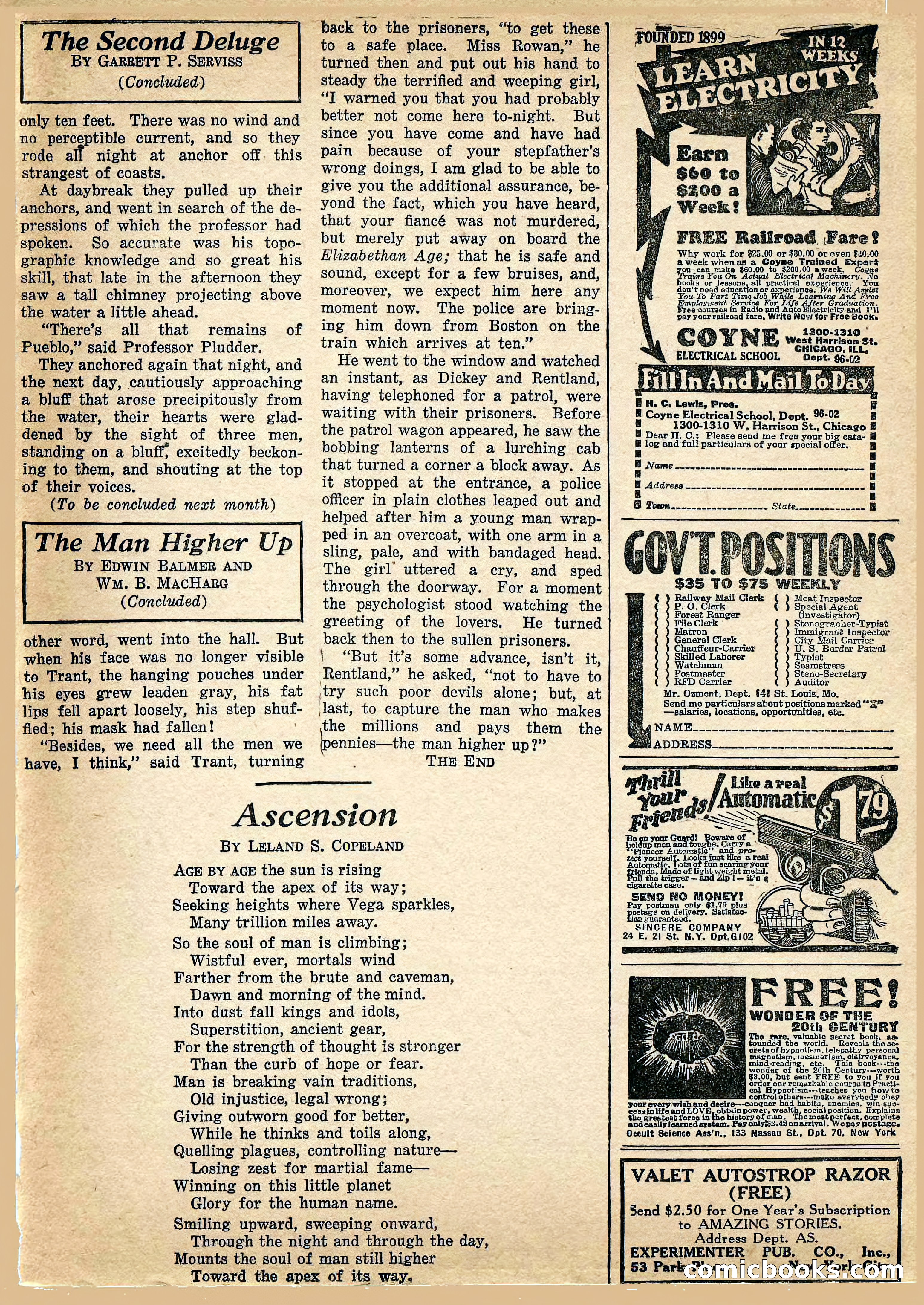 Amazing Stories, Vol. 1 No. 9 — page 100 of 107