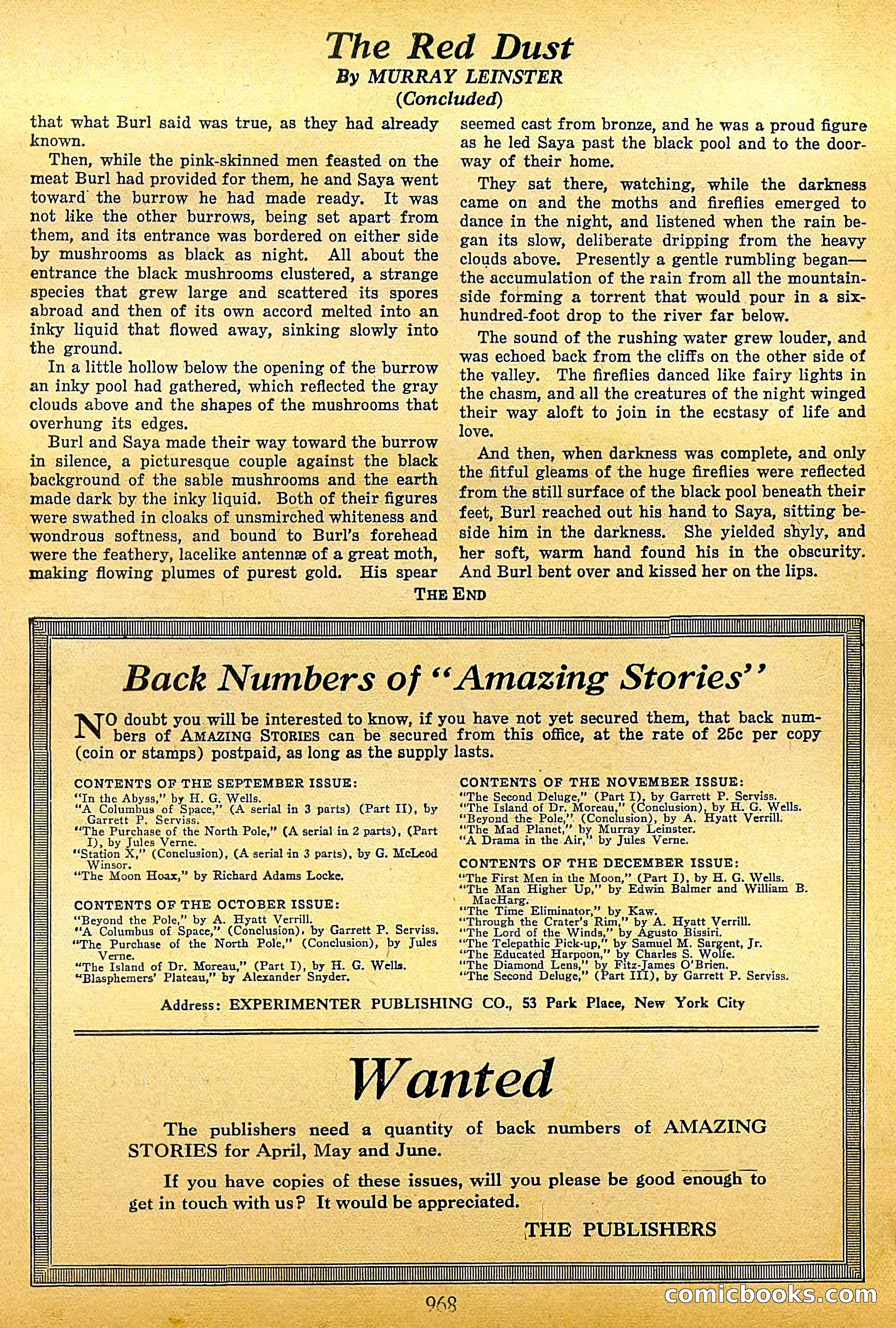 Amazing Stories, Vol. 1 No. 10 — page 97 of 107