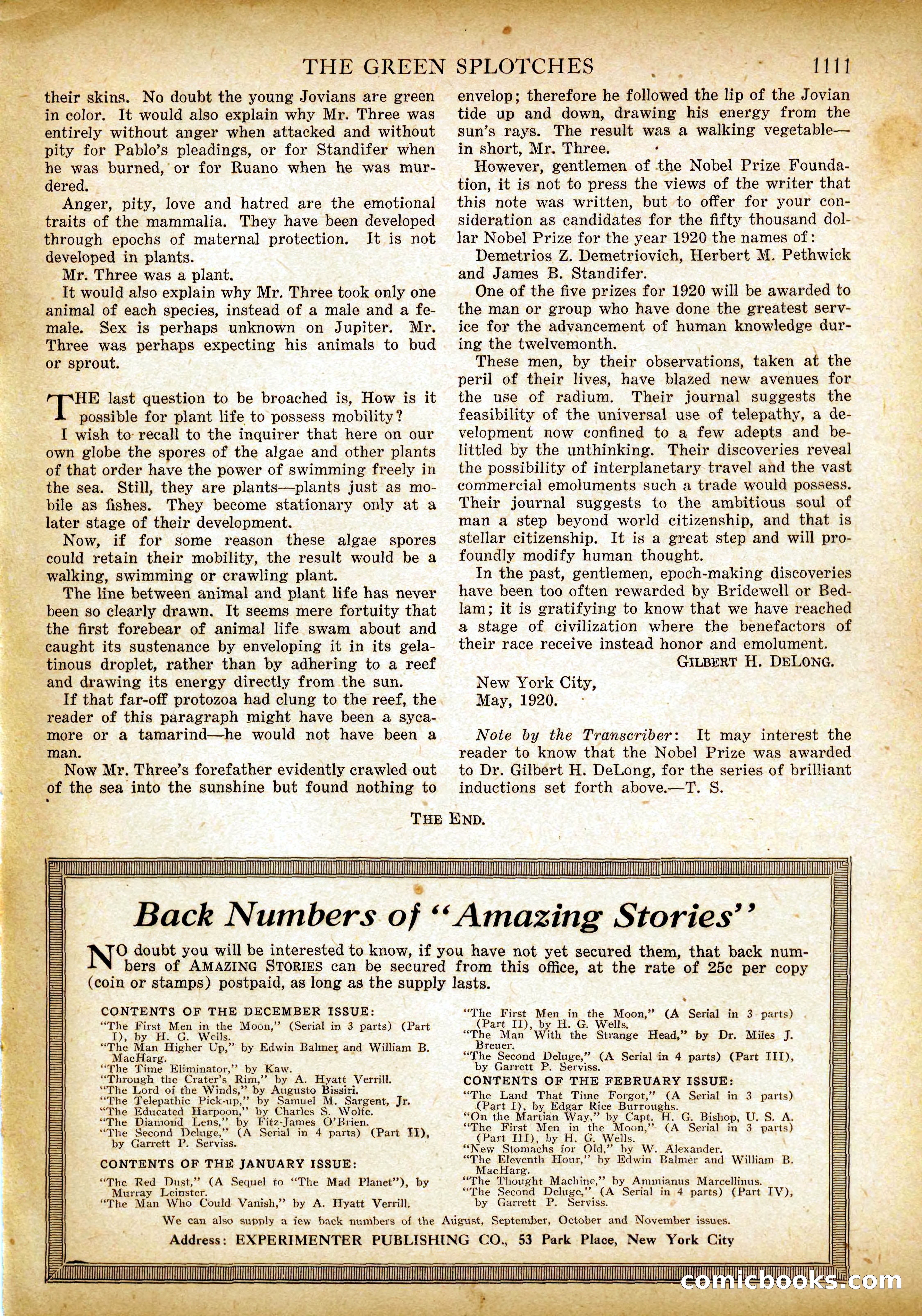 Amazing Stories, Vol. 1 No. 12 — page 33 of 108