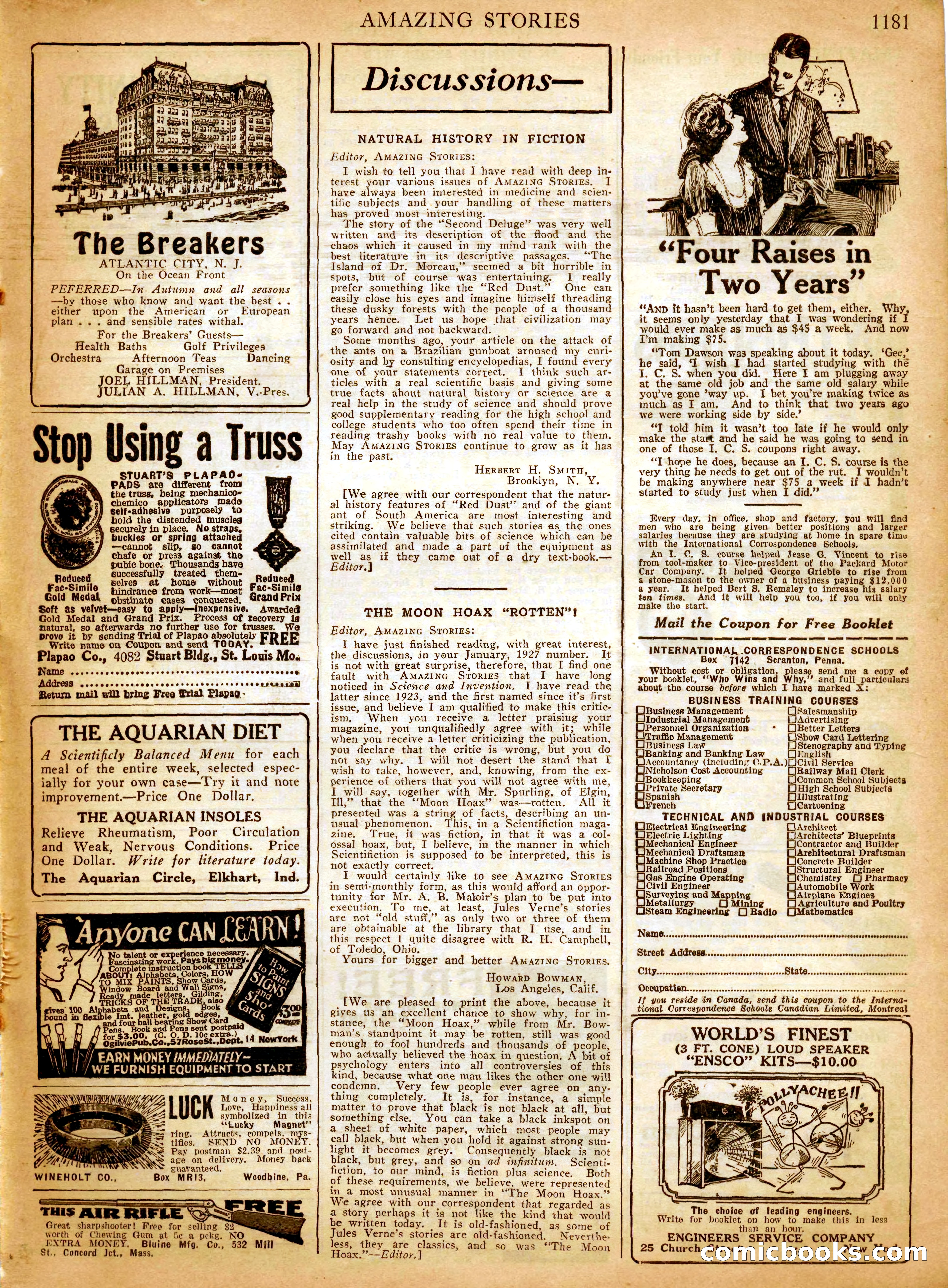 Amazing Stories, Vol. 1 No. 12 — page 103 of 108
