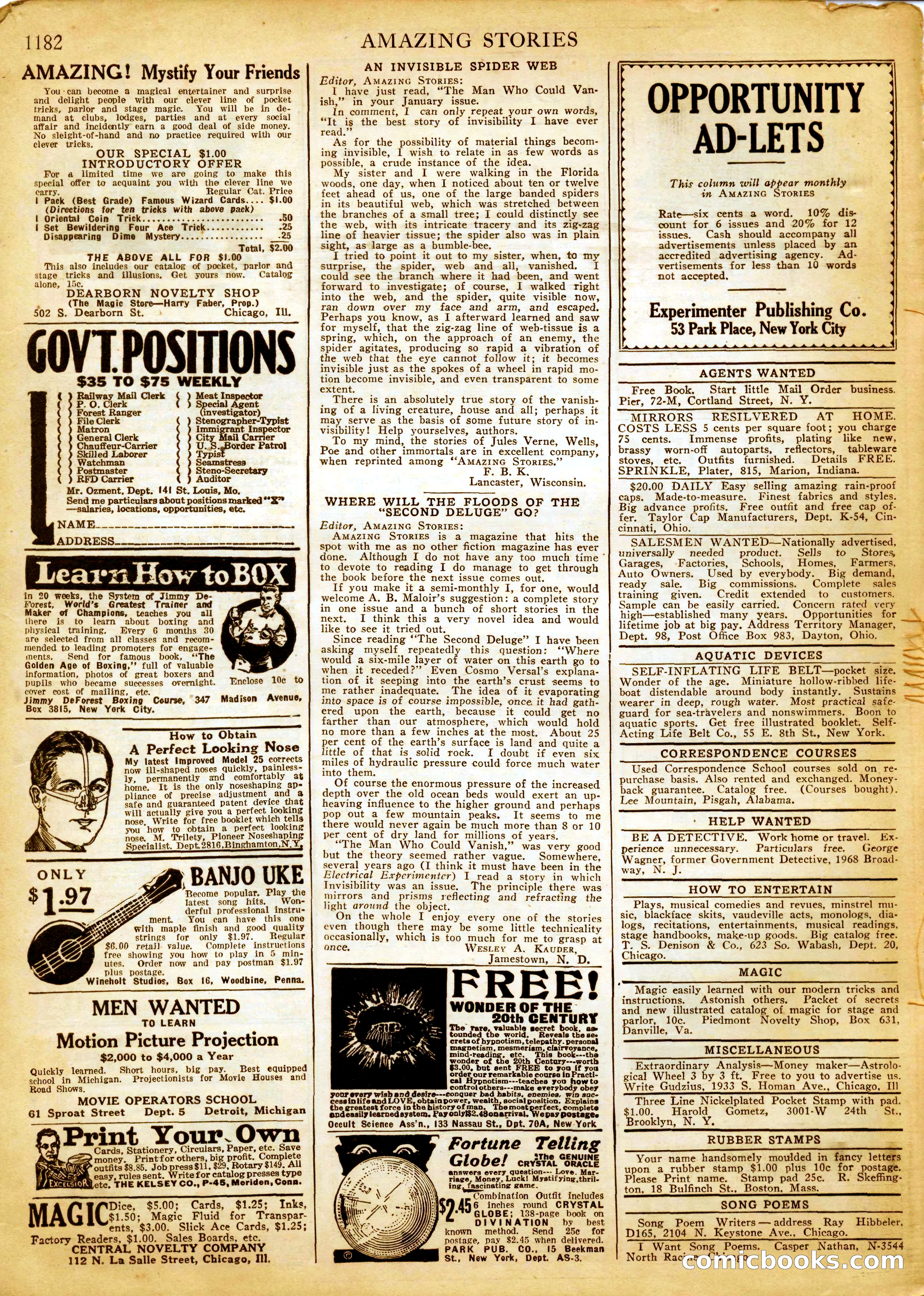 Amazing Stories, Vol. 1 No. 12 — page 104 of 108