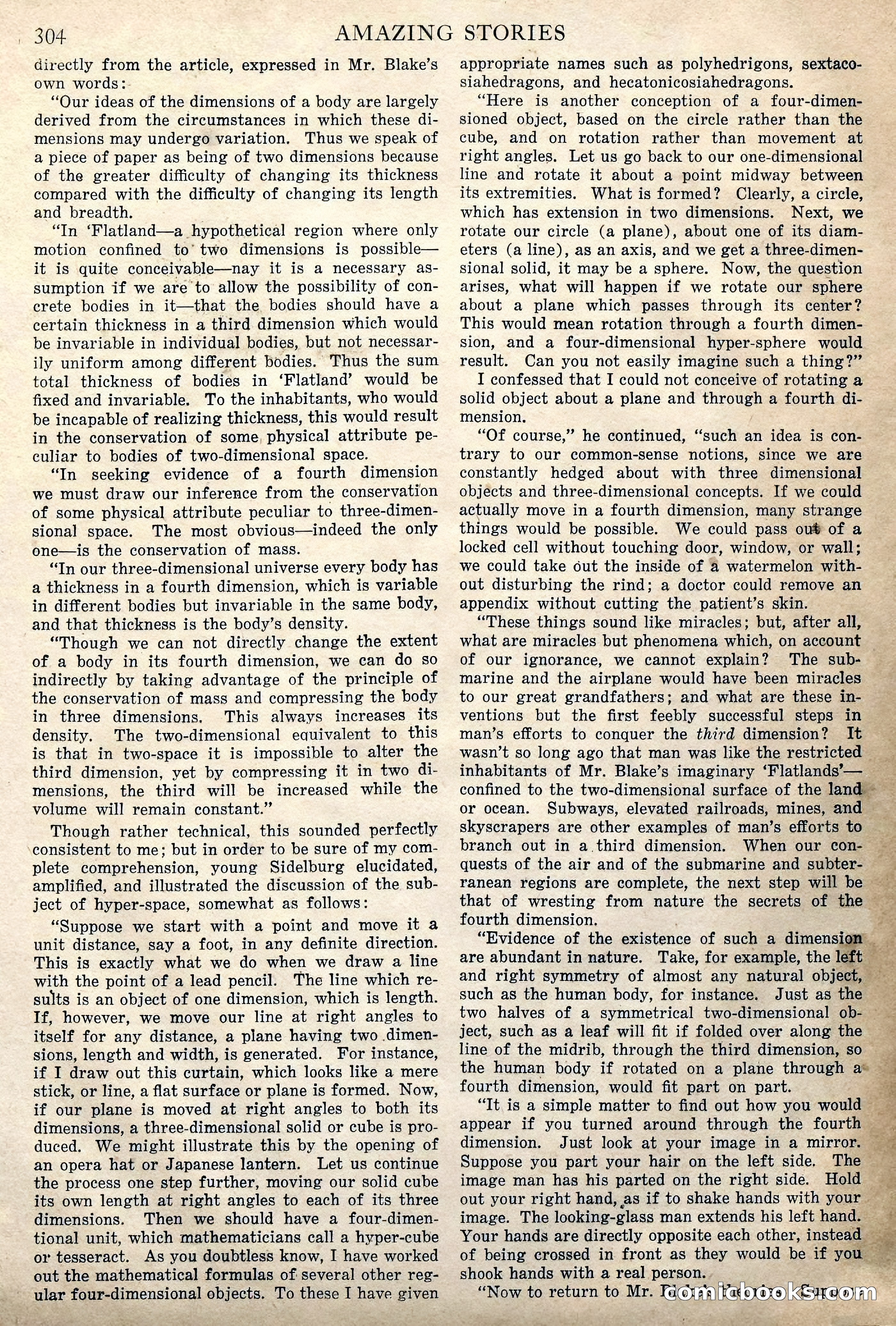 Amazing Stories, Vol. 2 No. 3 — page 98 of 108