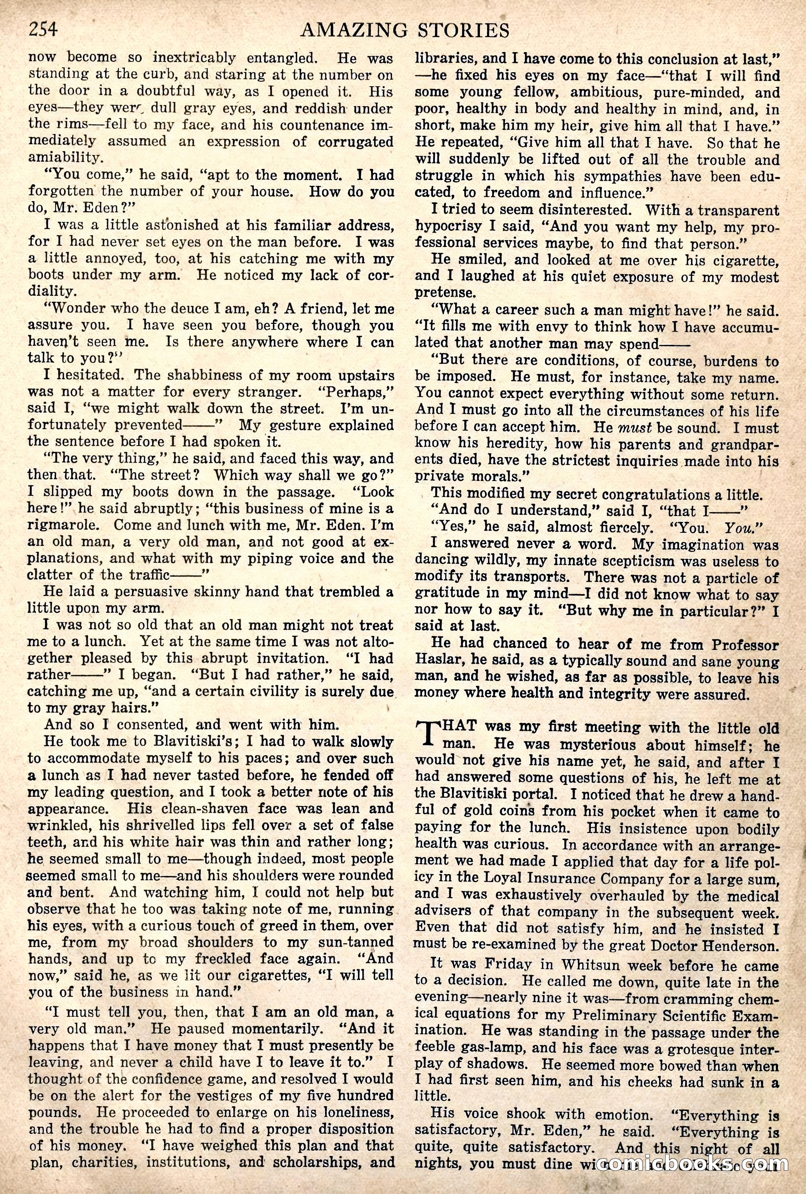 Amazing Stories, Vol. 2 No. 3 — page 48 of 108