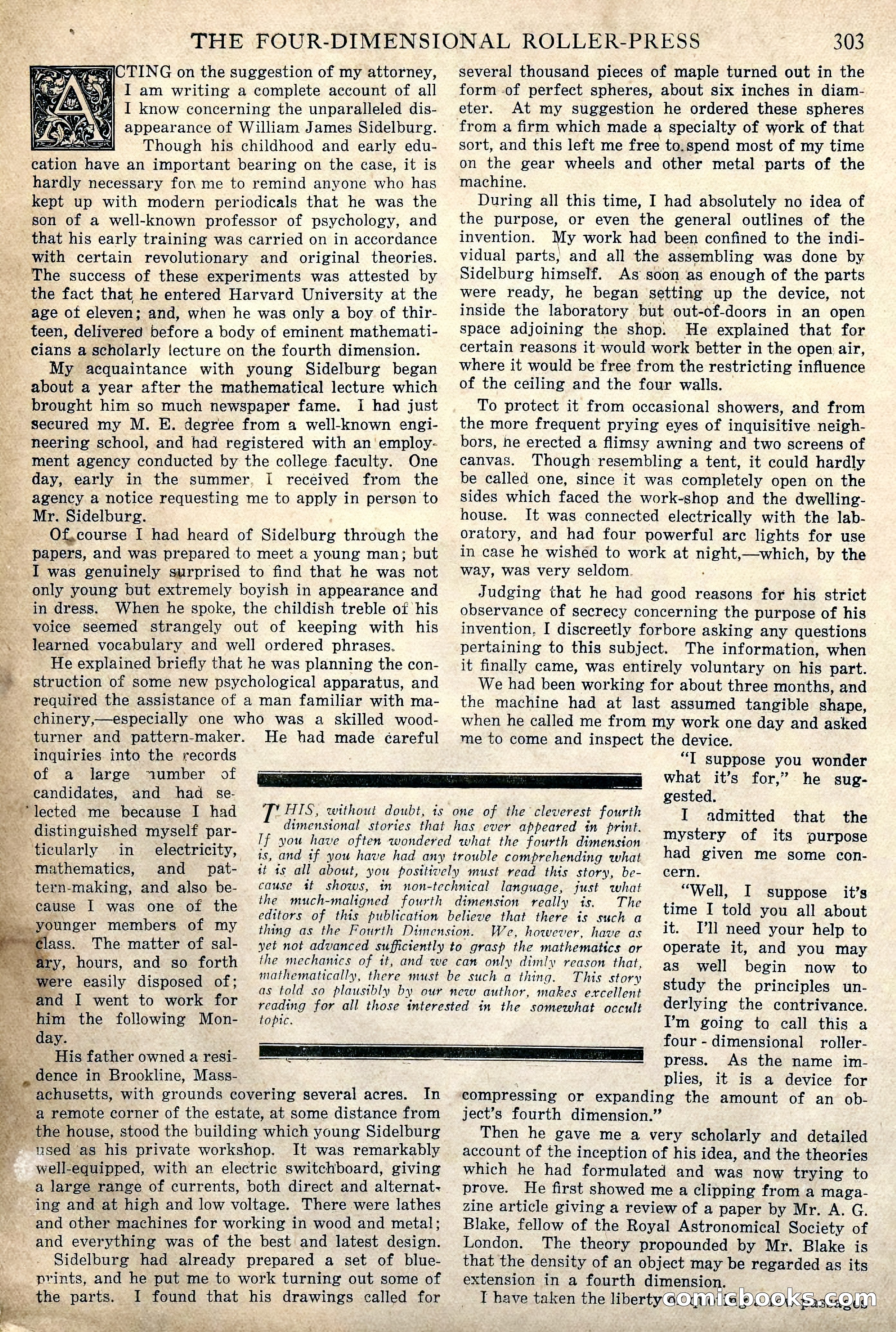 Amazing Stories, Vol. 2 No. 3 — page 97 of 108