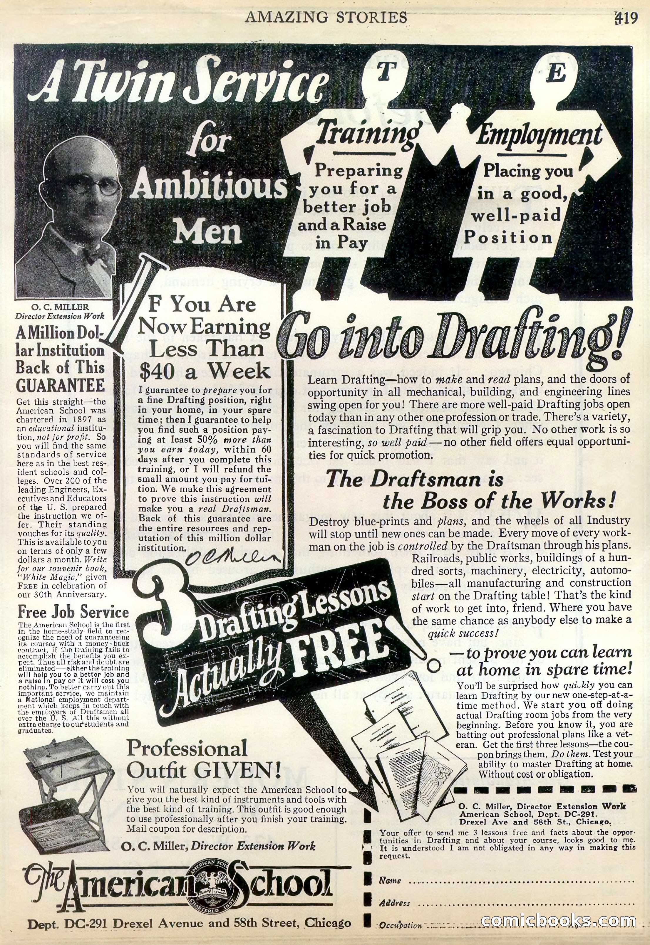 Amazing Stories, Vol. 2, No. 5 — page 4 of 107