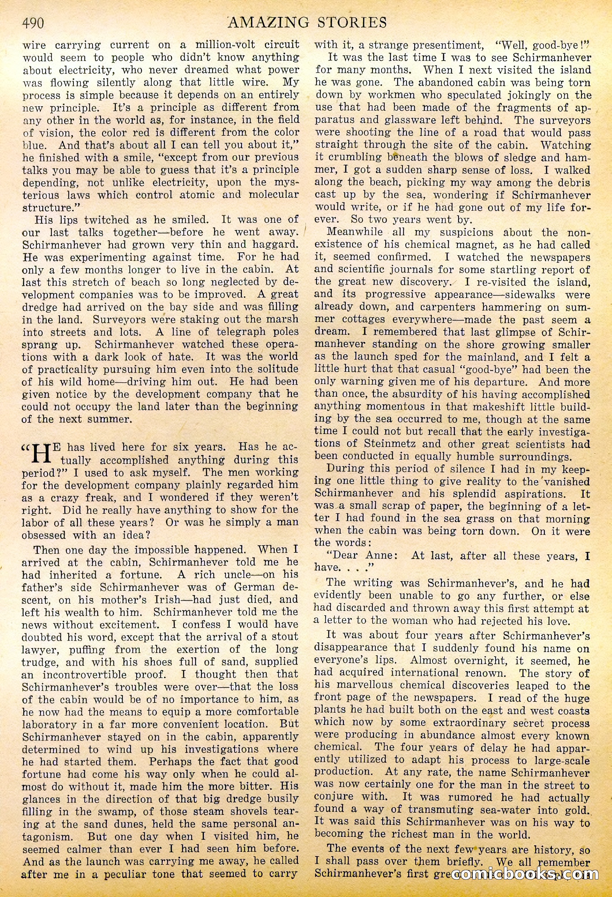 Amazing Stories, Vol. 2, No. 5 — page 75 of 107