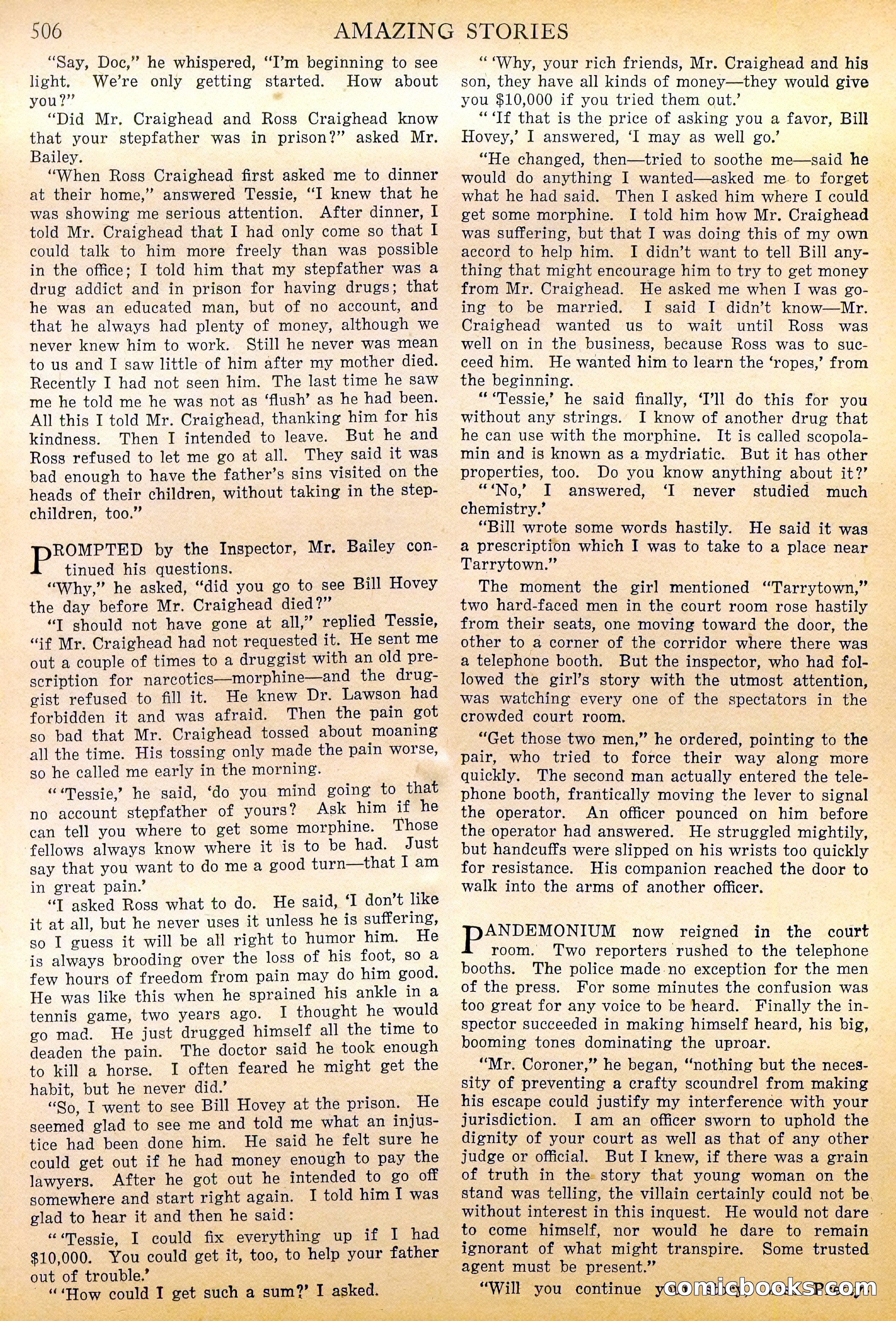 Amazing Stories, Vol. 2, No. 5 — page 91 of 107