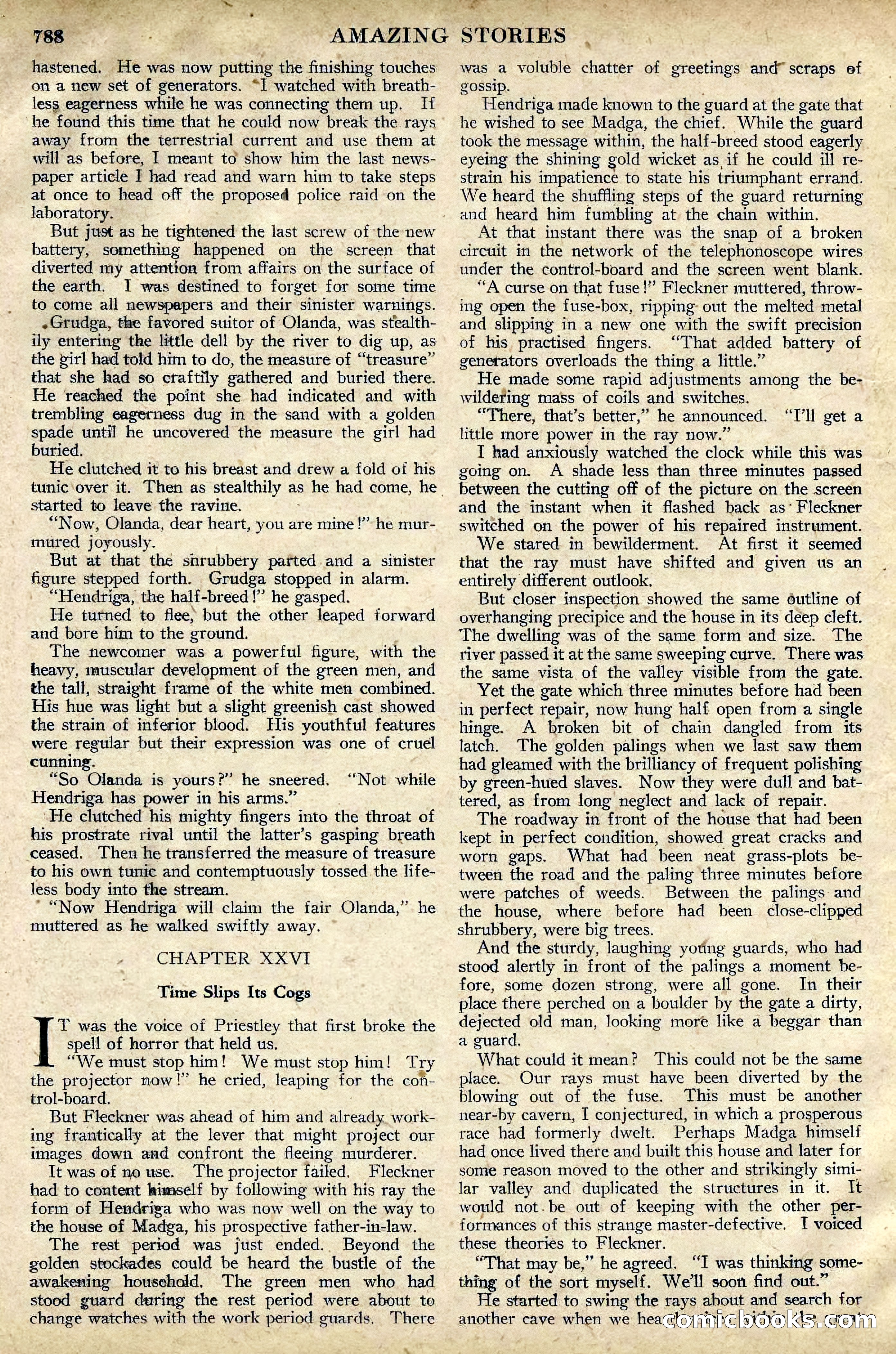 Amazing Stories, Vol. 2 No. 8 — page 70 of 100