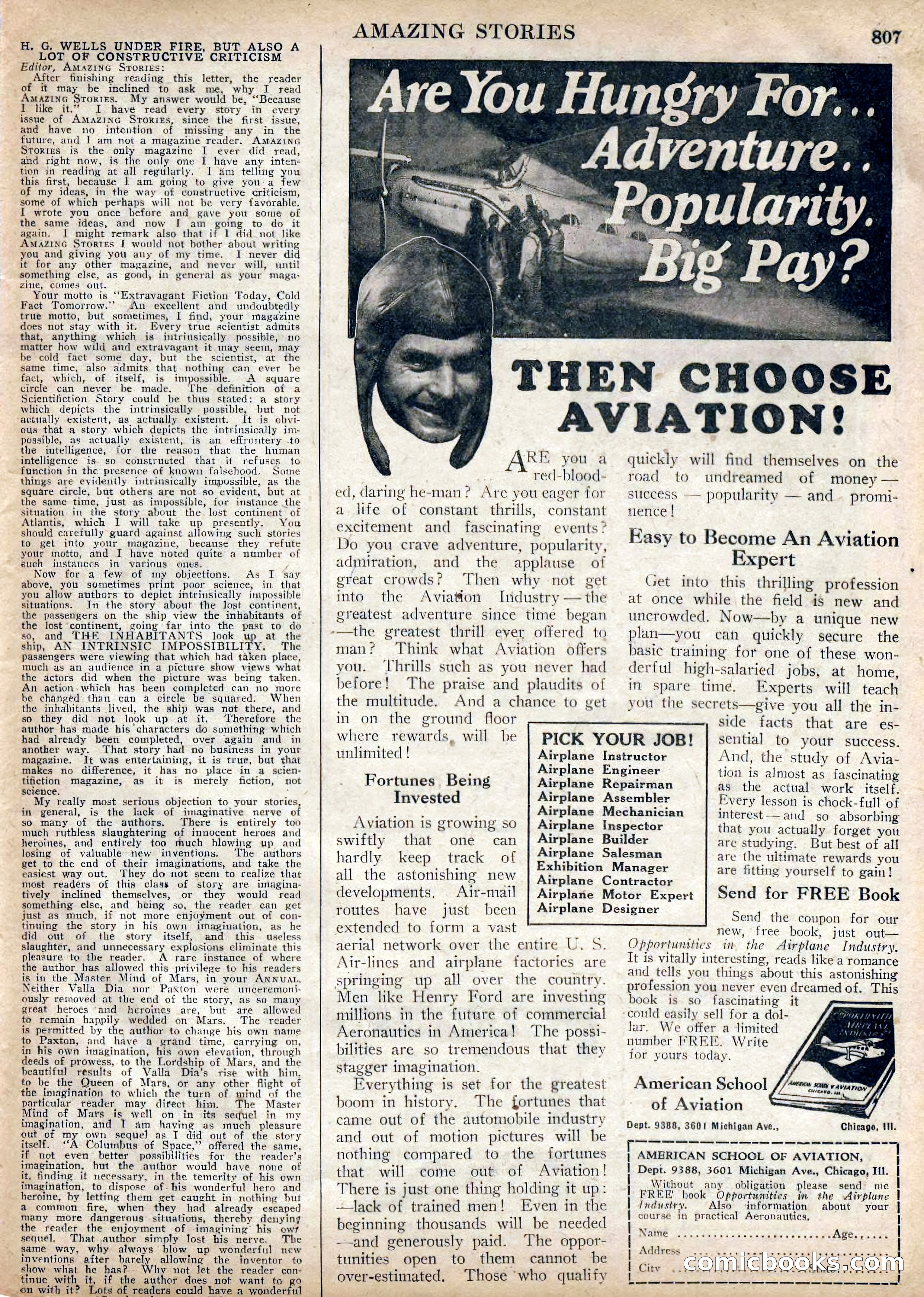 Amazing Stories, Vol. 2 No. 8 — page 89 of 100