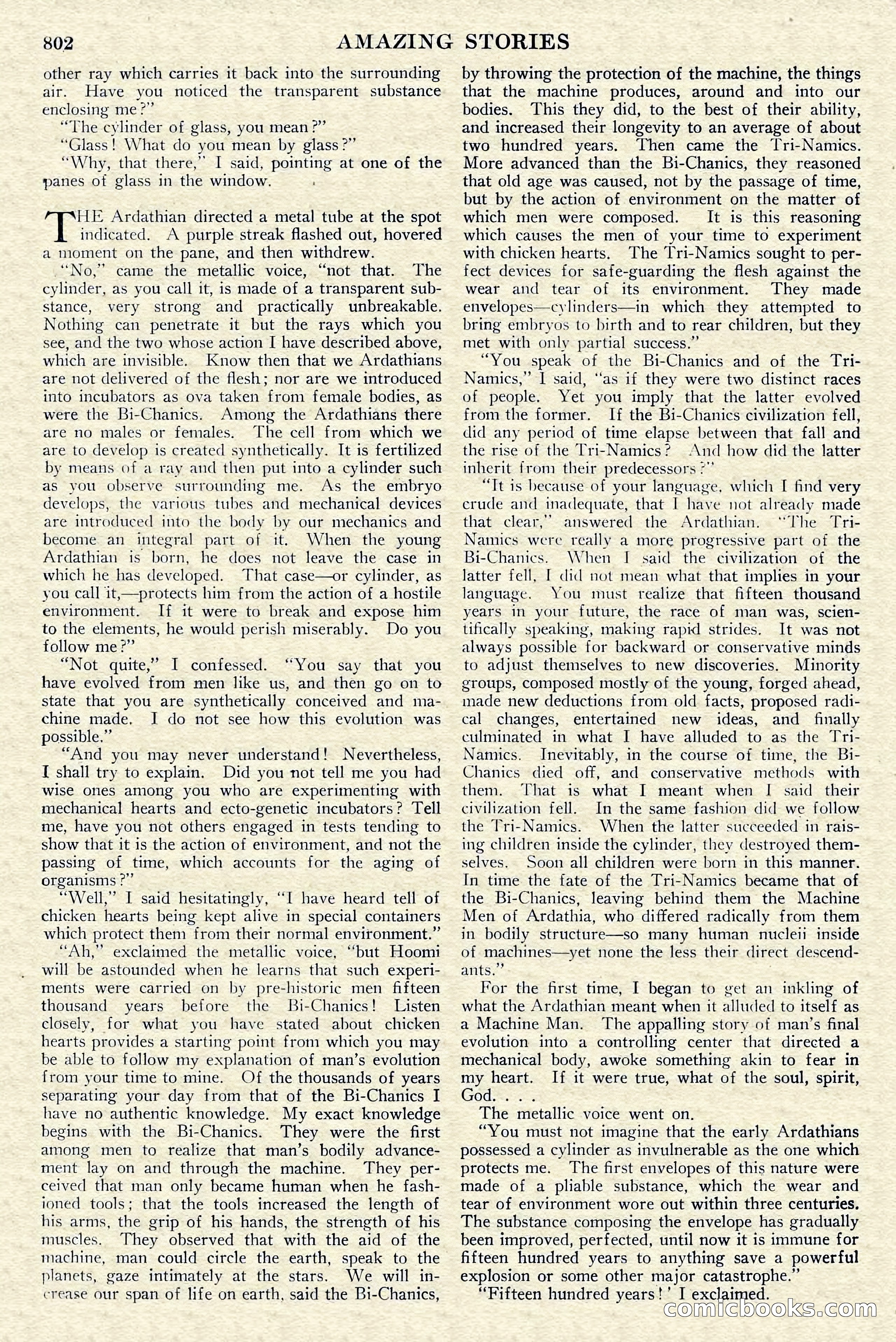 Amazing Stories, Vol. 2 No. 8 — page 82 of 102