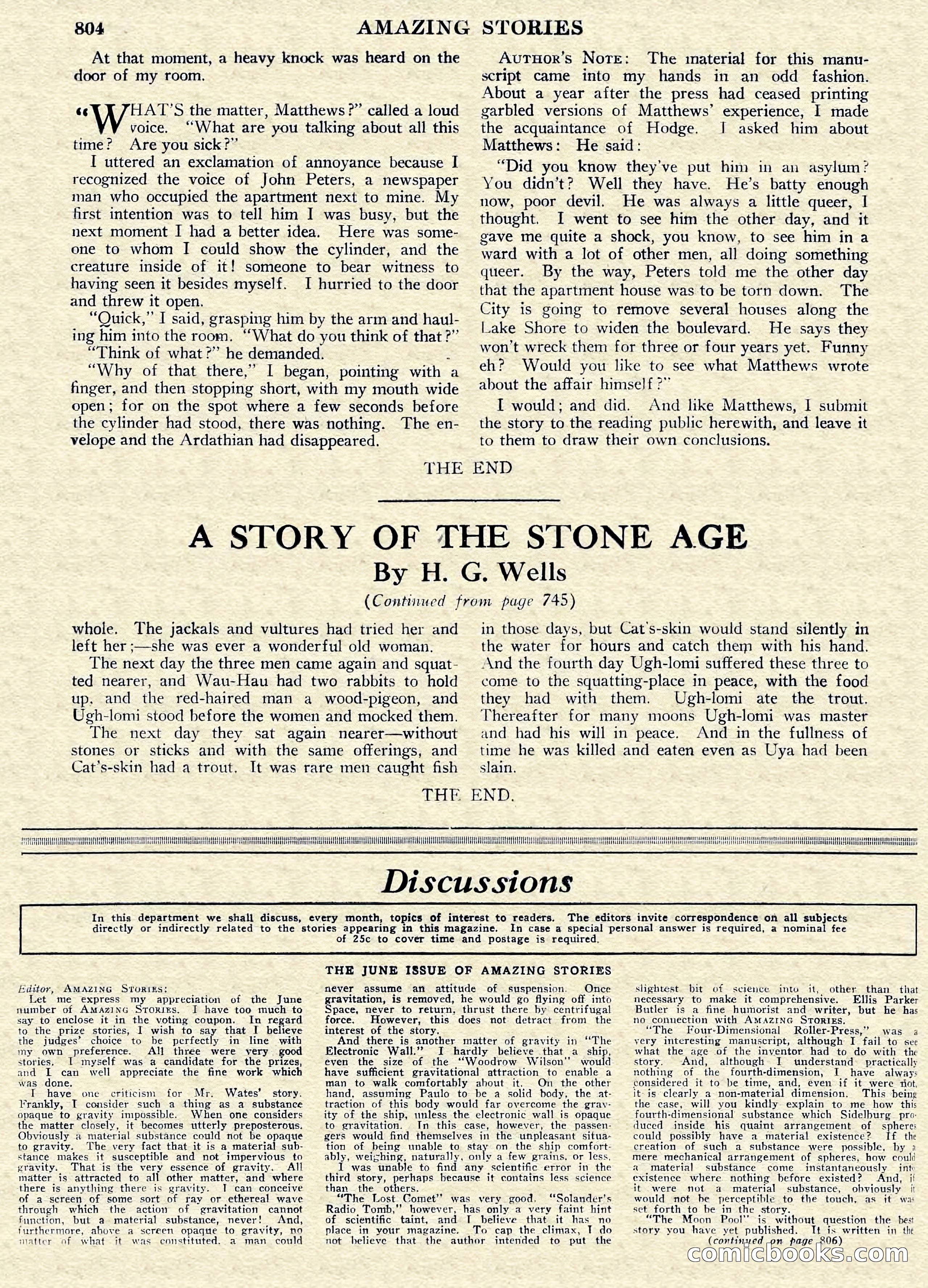 Amazing Stories, Vol. 2 No. 8 — page 84 of 102