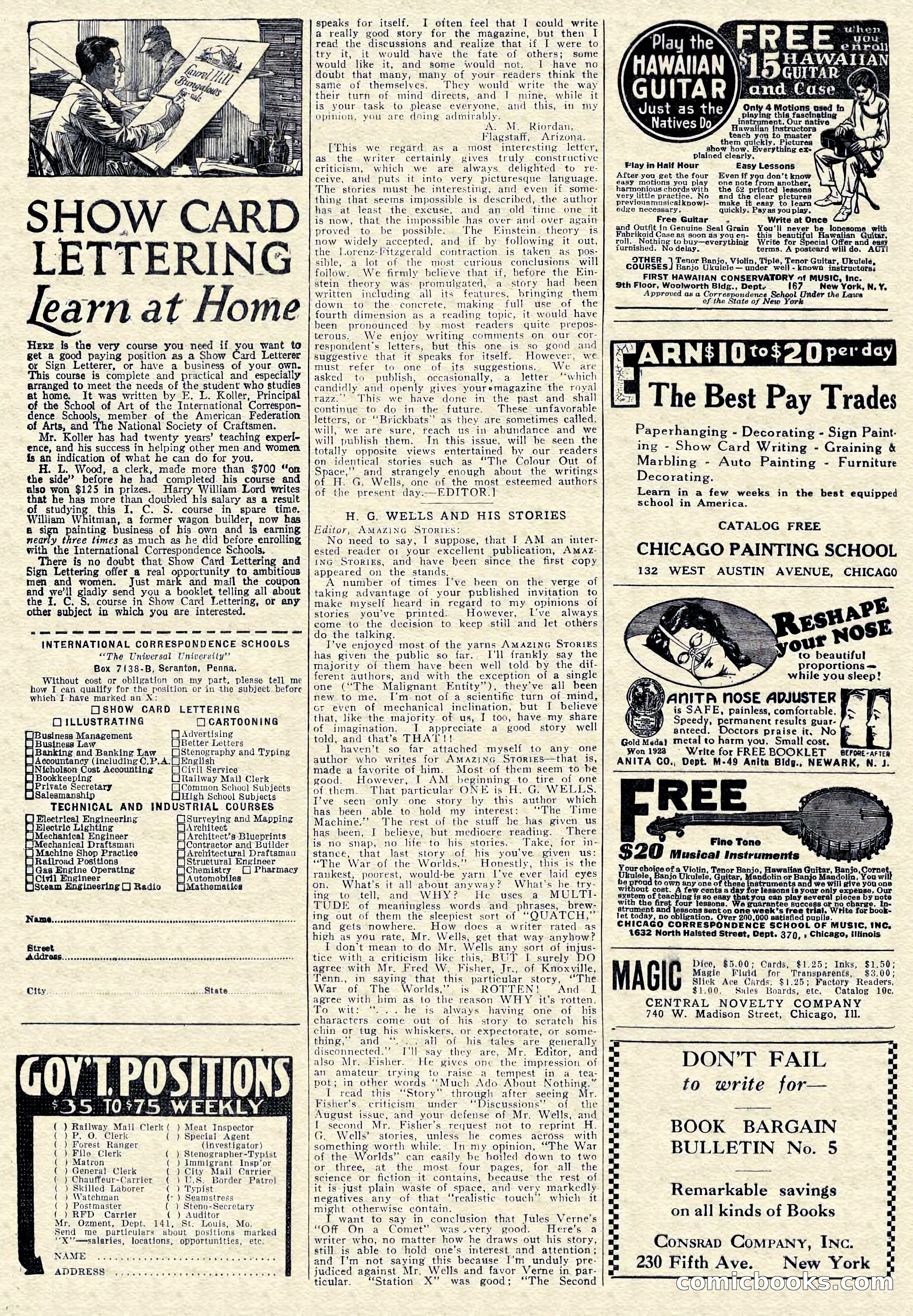 Amazing Stories, Vol. 2 No. 8 — page 90 of 102