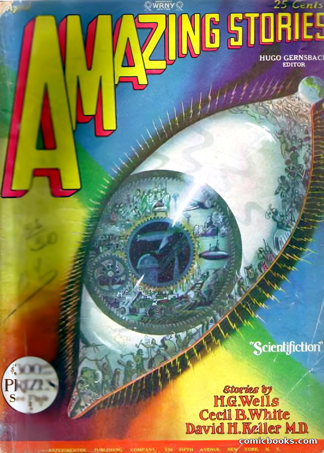 Amazing Stories, Vol. 3 No. 1