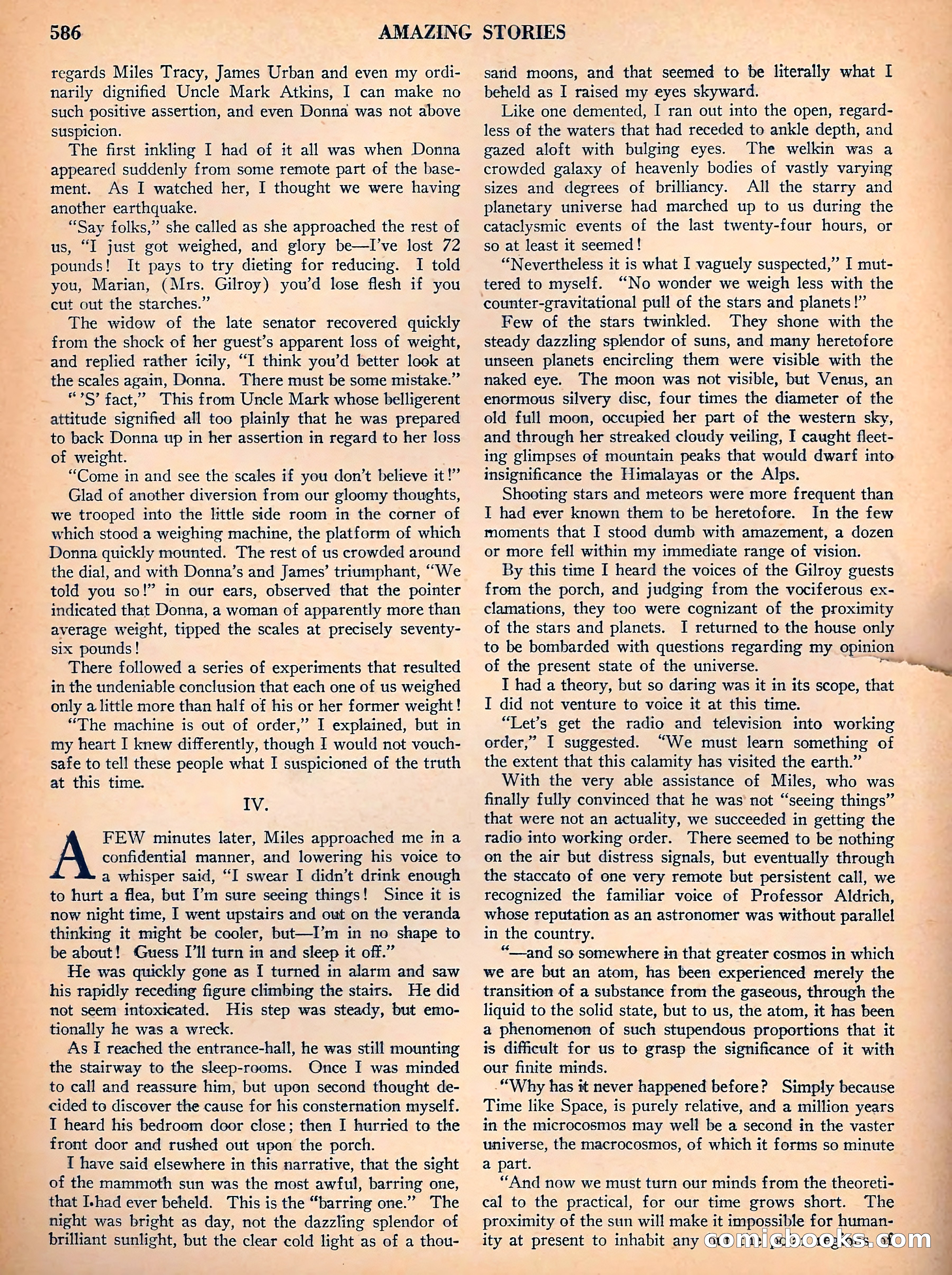 Amazing Stories, Vol. 3, No. 7 — page 11 of 97