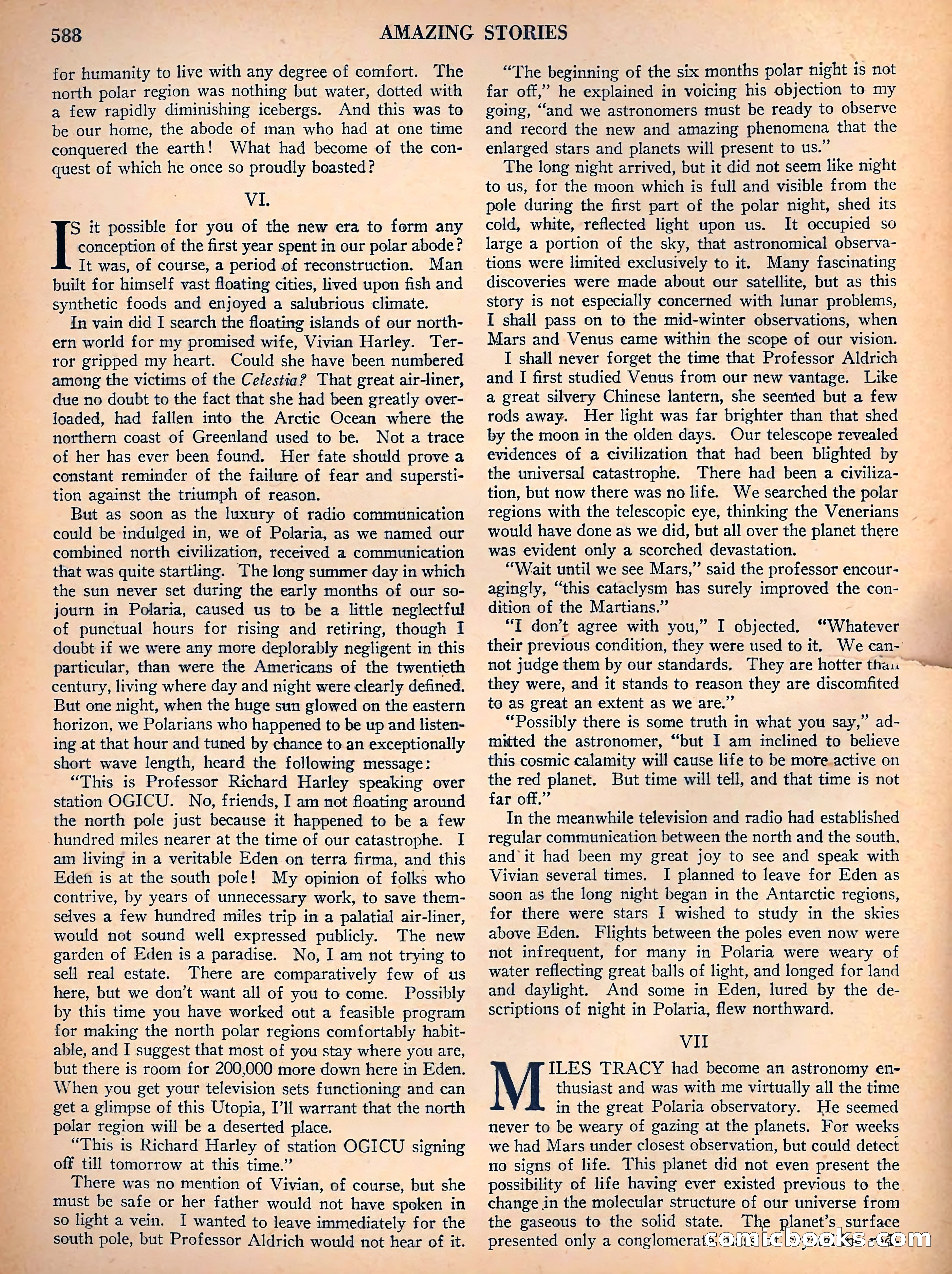 Amazing Stories, Vol. 3, No. 7 — page 13 of 97