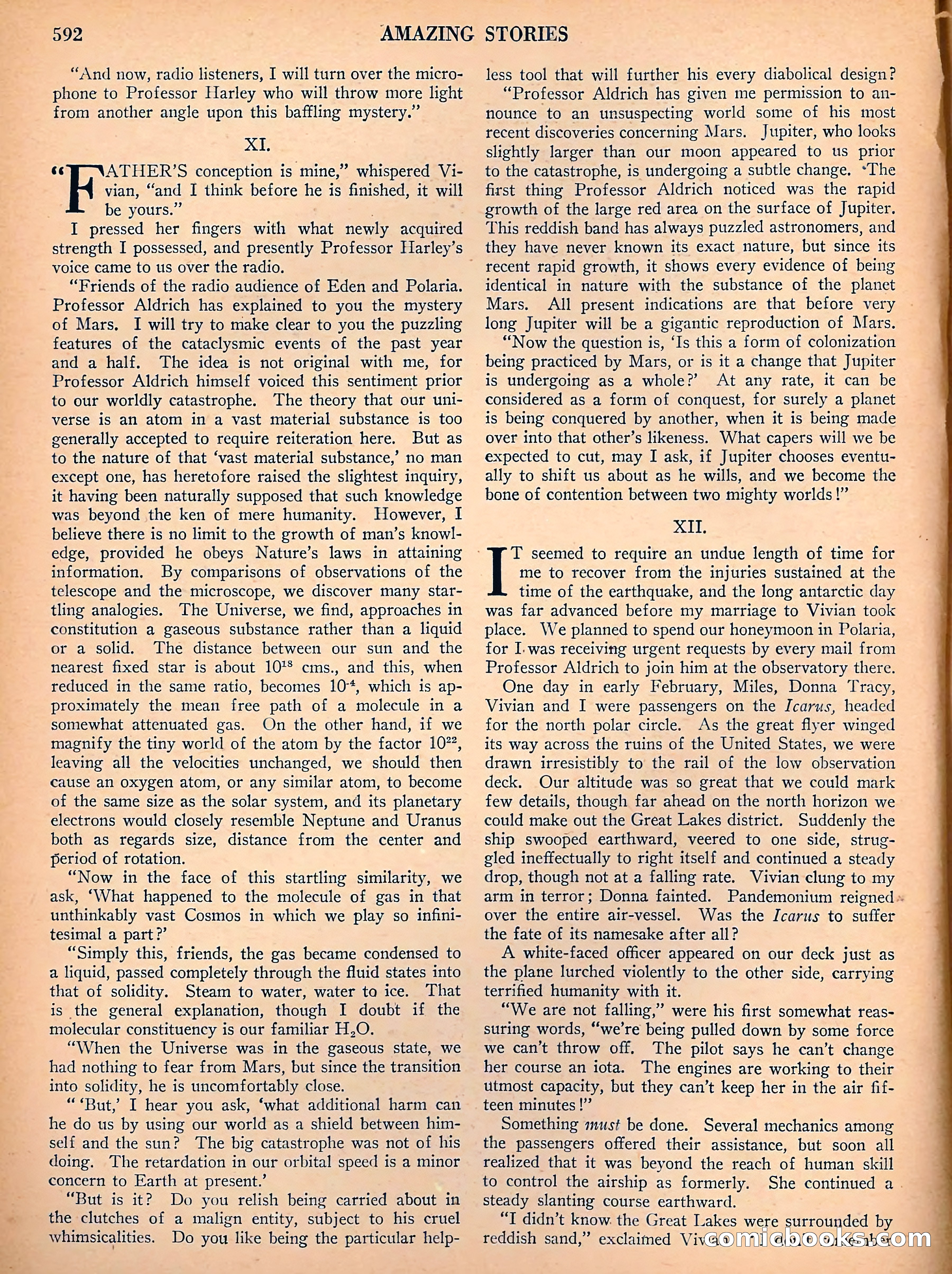 Amazing Stories, Vol. 3, No. 7 — page 17 of 97