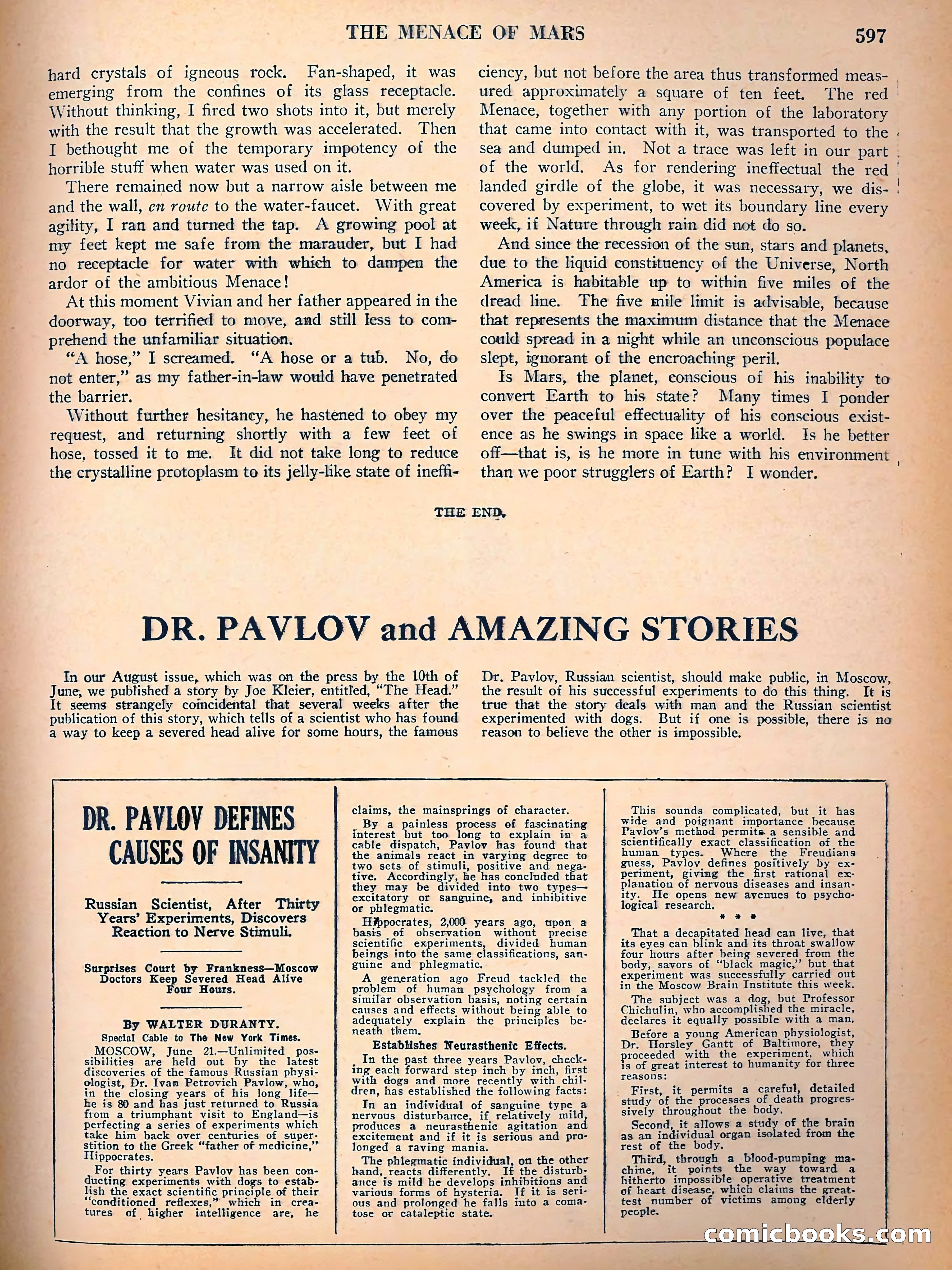Amazing Stories, Vol. 3, No. 7 — page 22 of 97