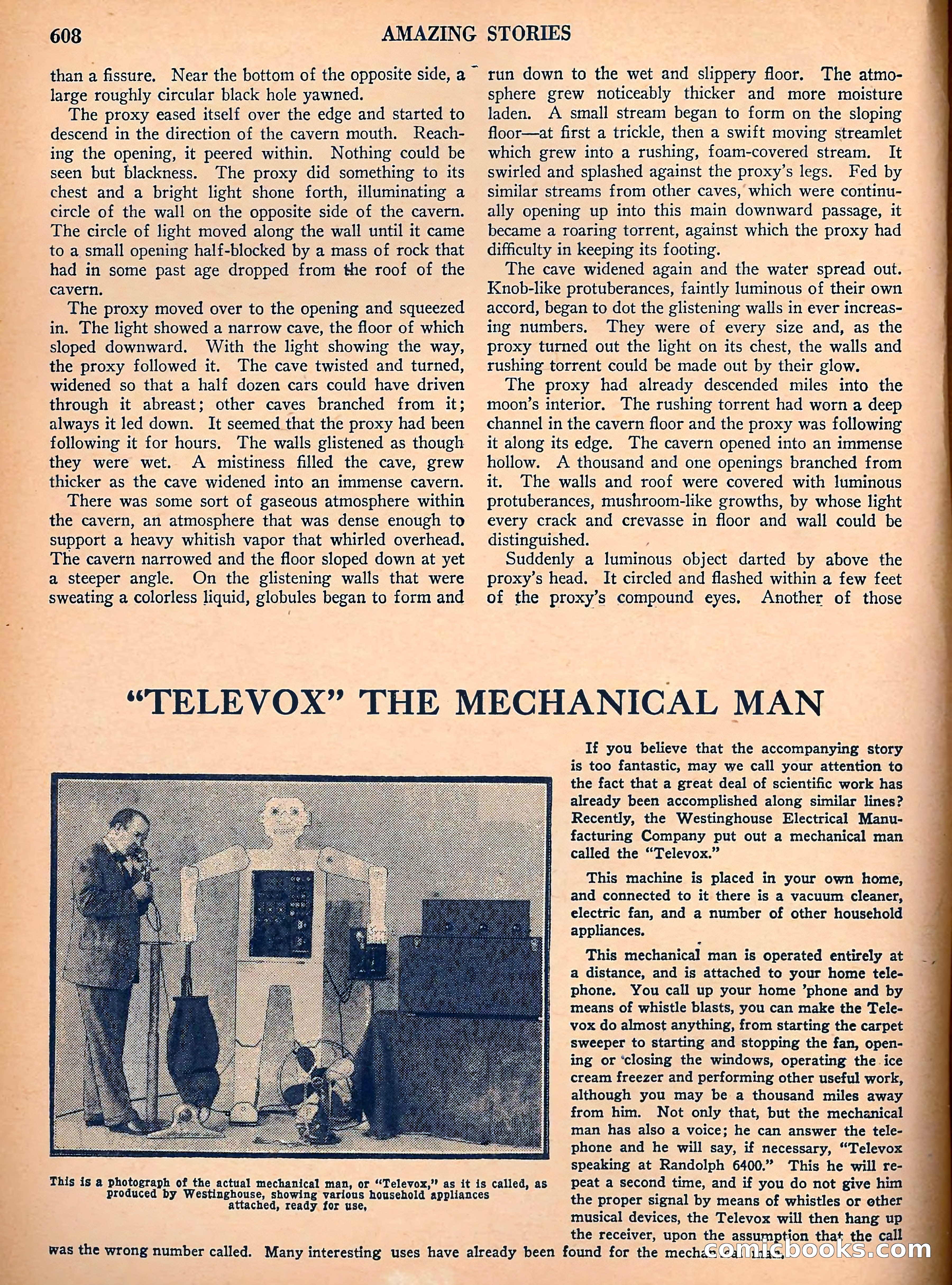 Amazing Stories, Vol. 3, No. 7 — page 33 of 97