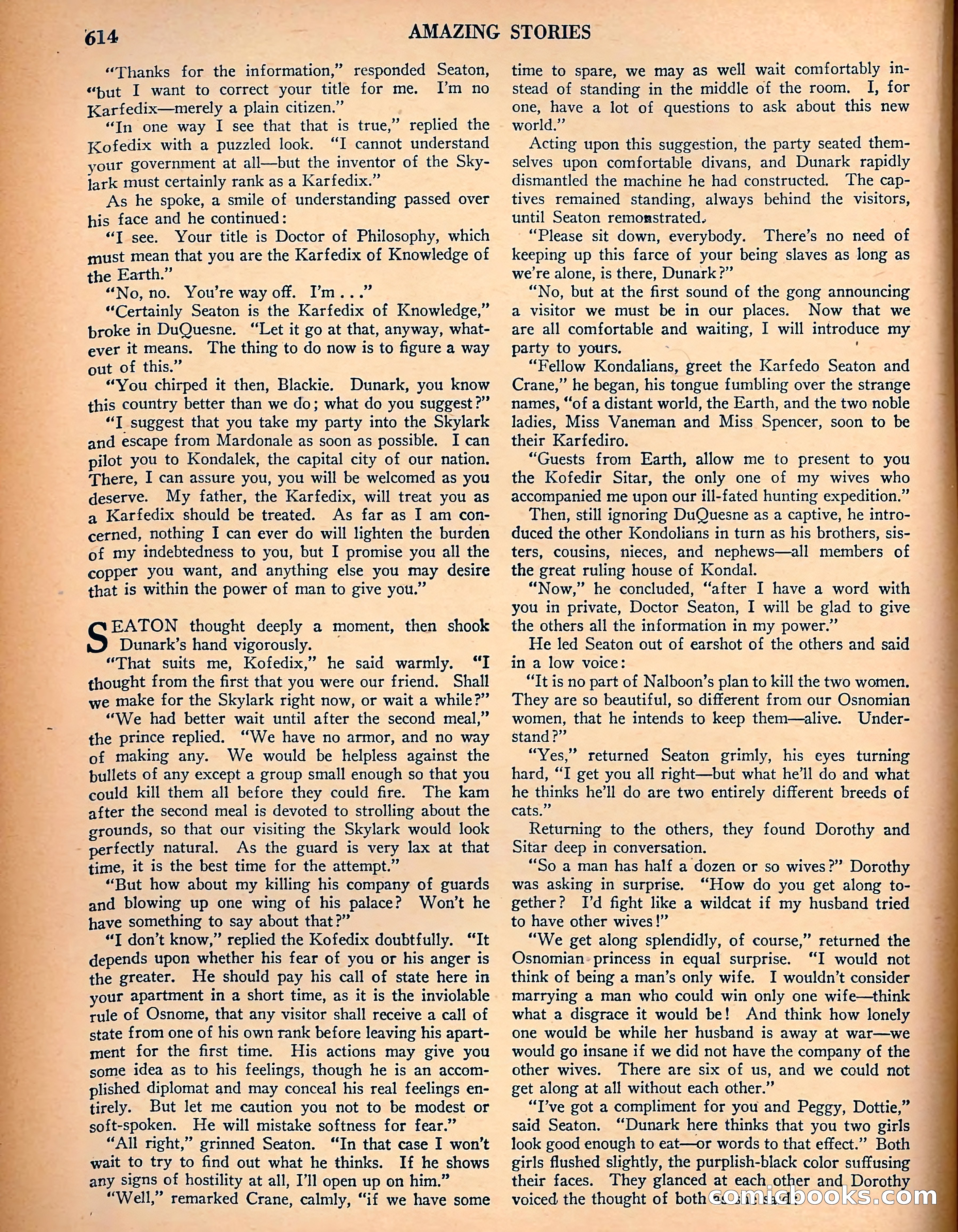 Amazing Stories, Vol. 3, No. 7 — page 39 of 97