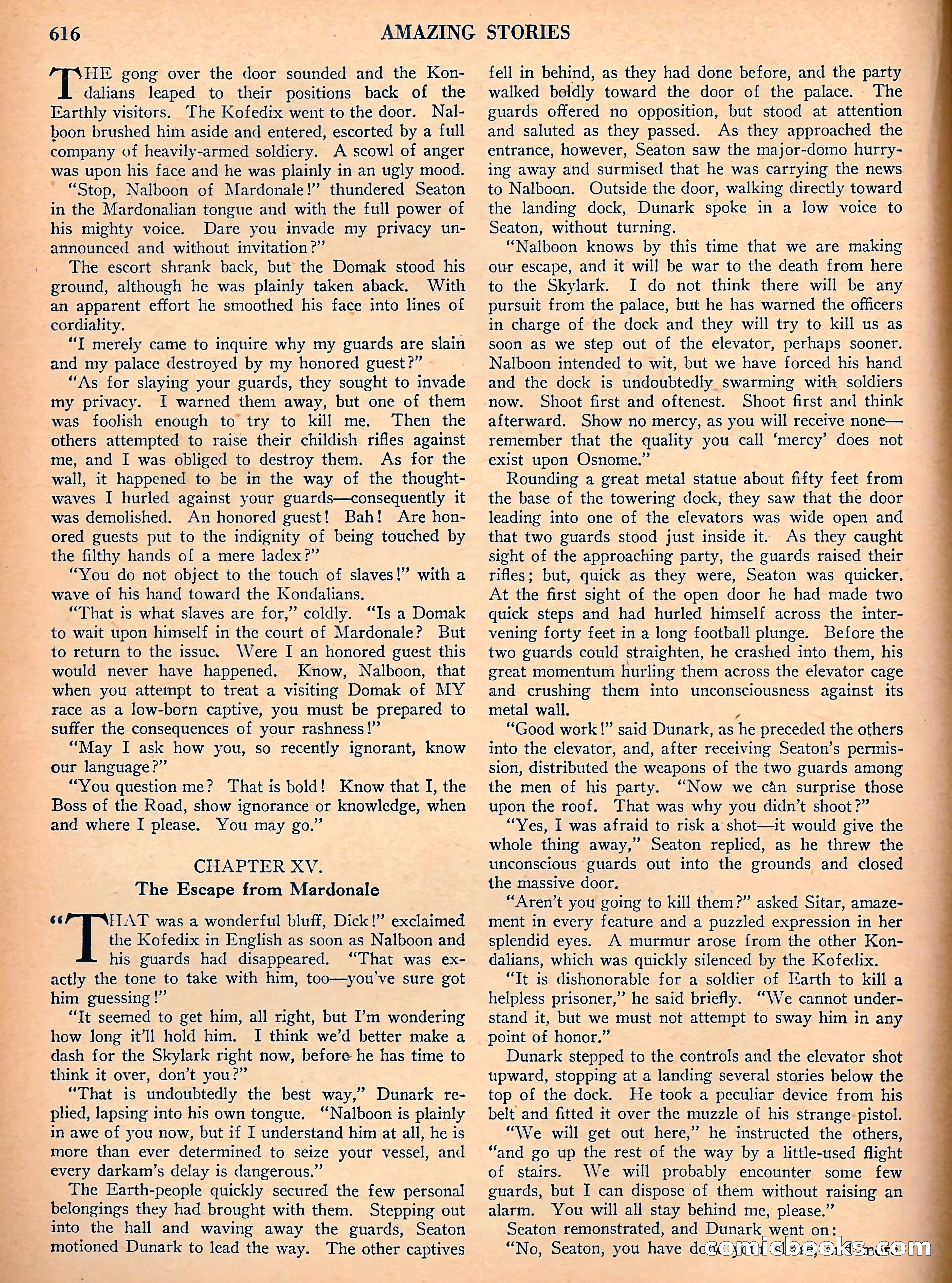 Amazing Stories, Vol. 3, No. 7 — page 41 of 97